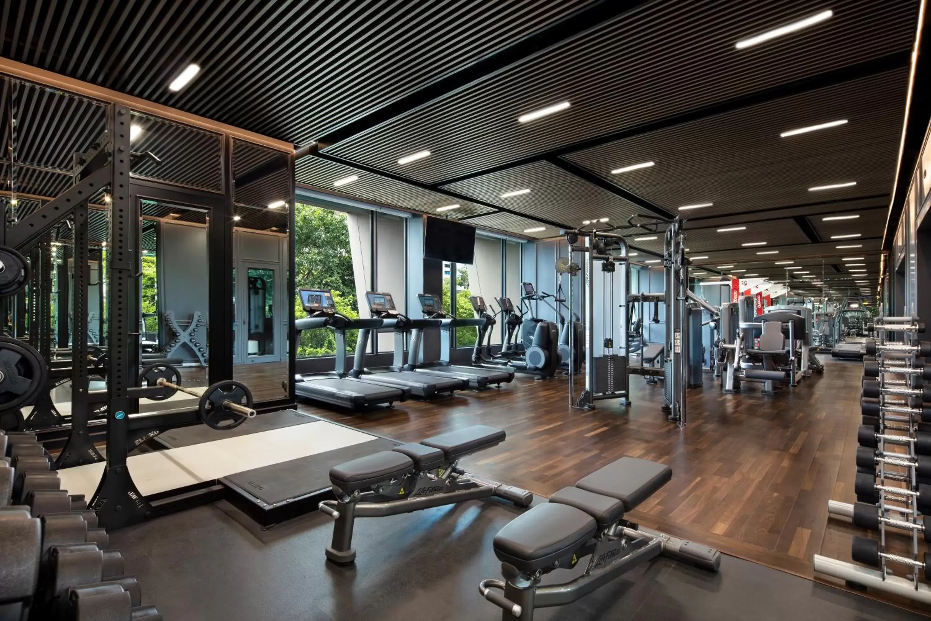 Fitness centre/facilities, Fitness Center/Facilities in Sindhorn Kempinski Hotel Bangkok - SHA Extra Plus Certified