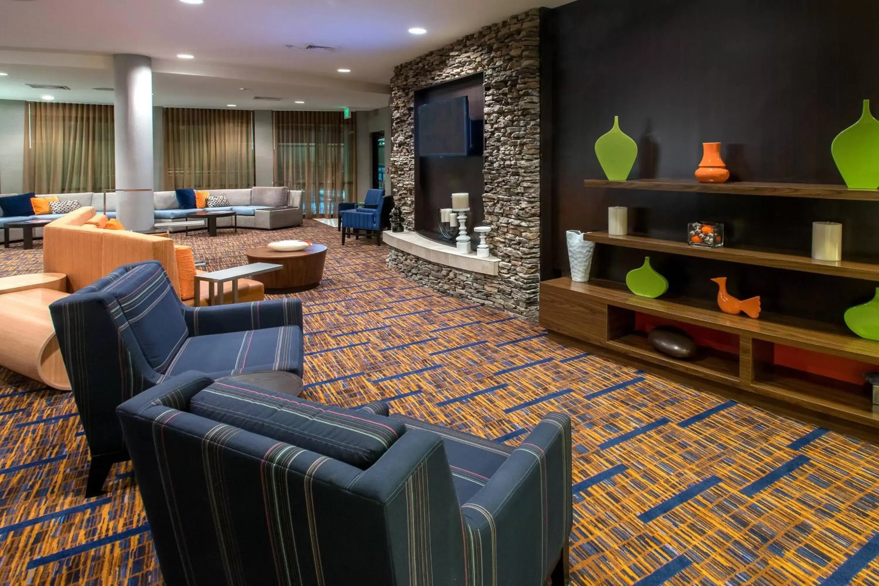 Lobby or reception in Courtyard by Marriott Albany