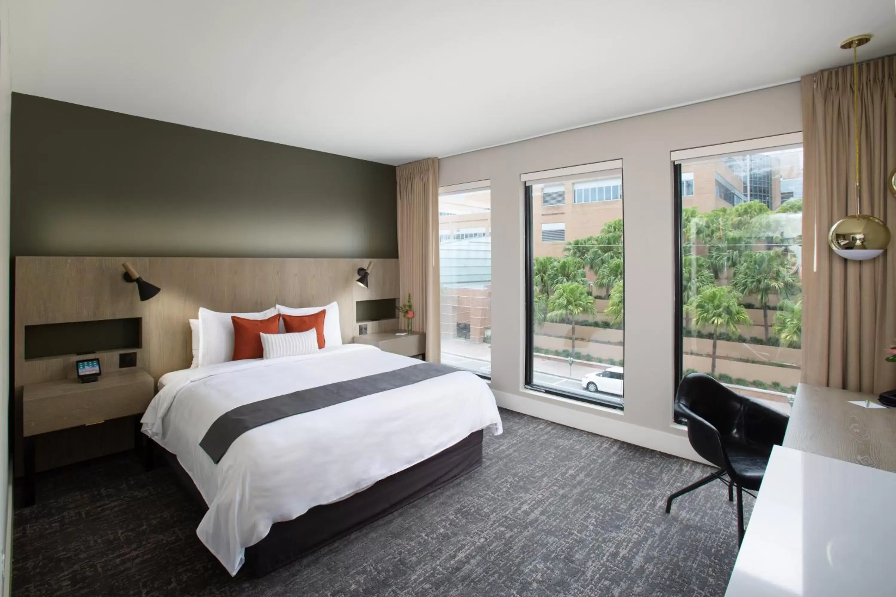 Plush Deluxe King in The Delaney Hotel Plush Deluxe King in The Delaney Hotel