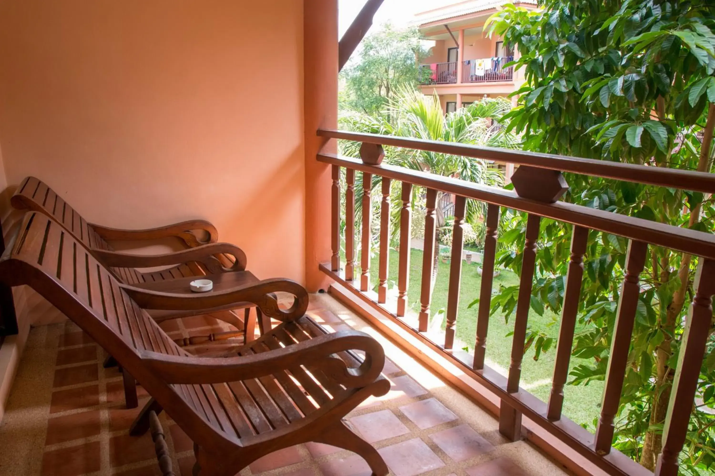 Balcony/Terrace in Lanta Casuarina Beach Resort - SHA Plus