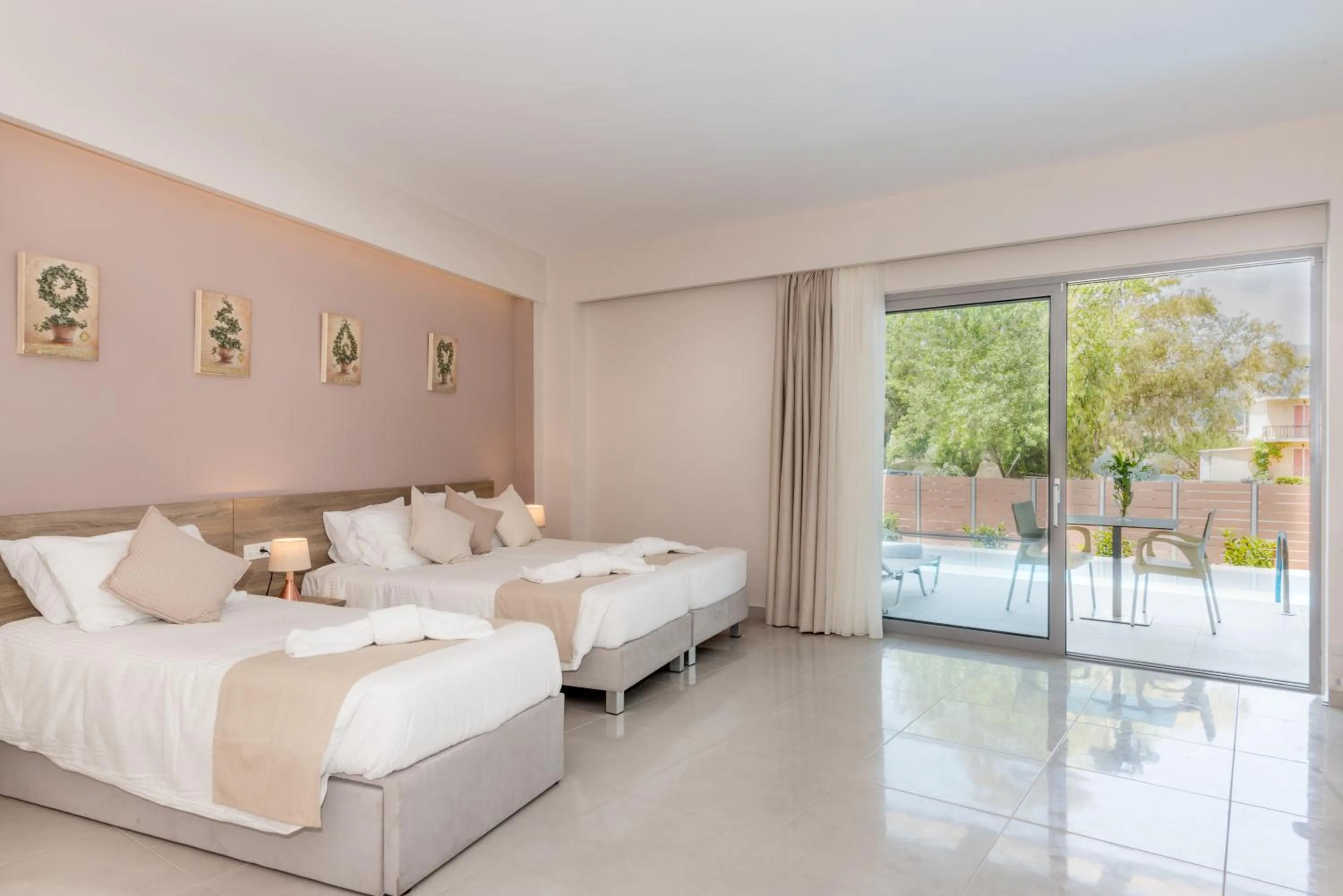 Photo of the whole room, Bed in Poseidon Beach Hotel