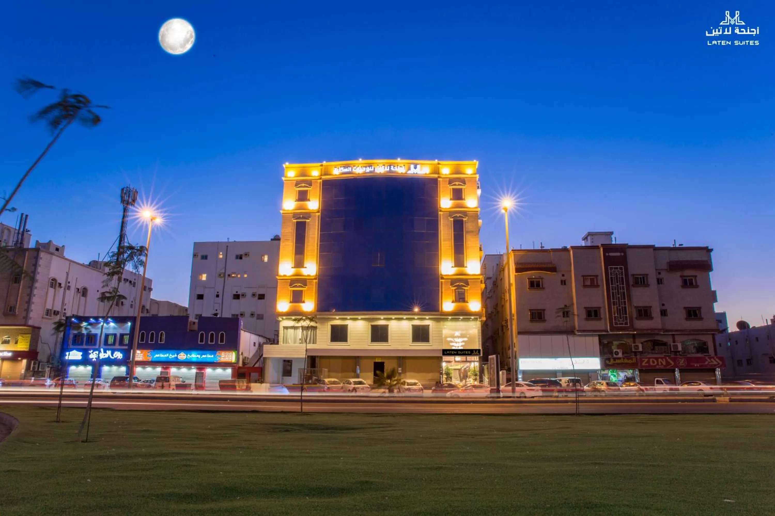 Property building in Laten Suites Serviced Apartment Al Naseem