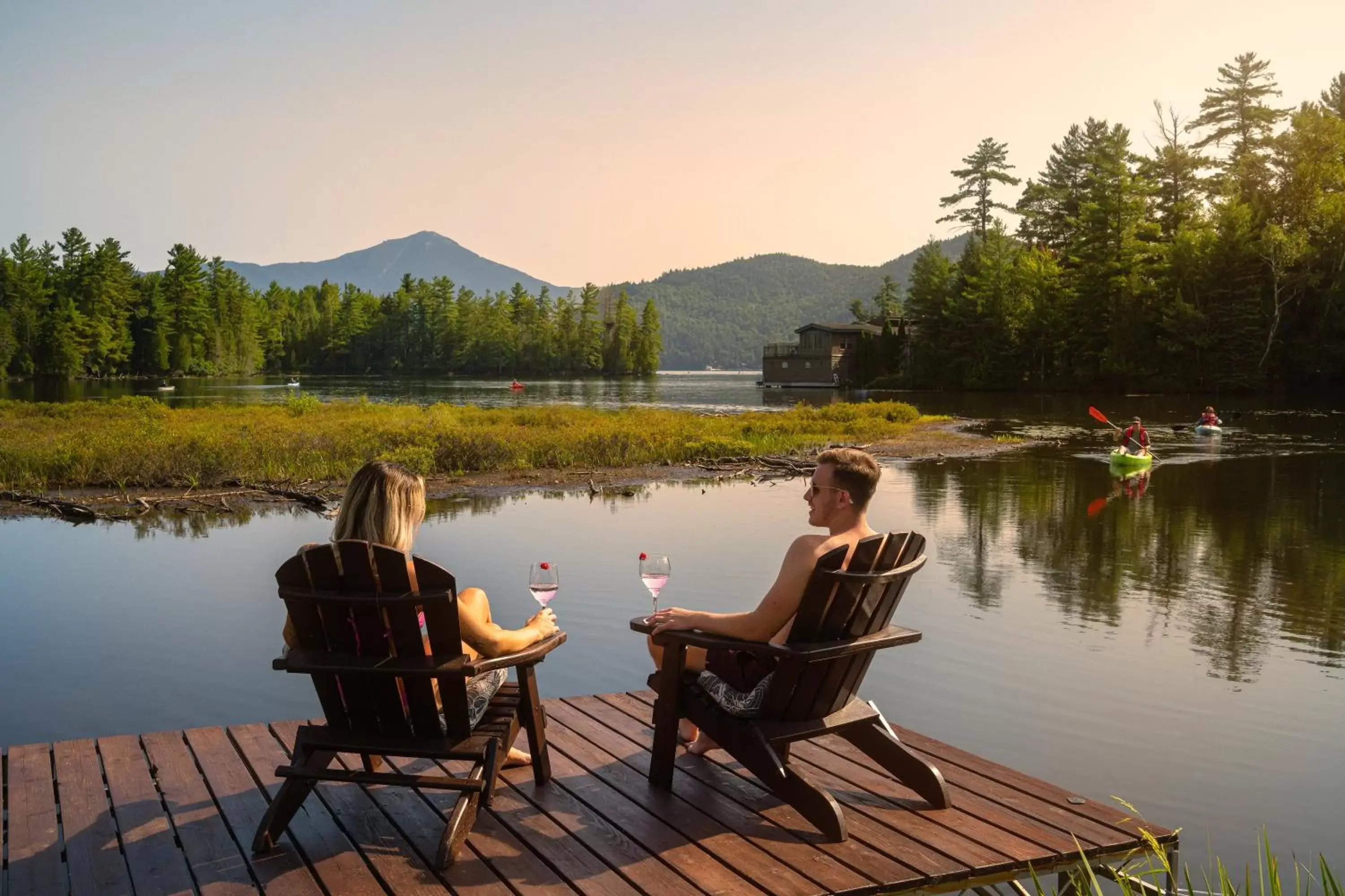 People in Placid Bay Hotel