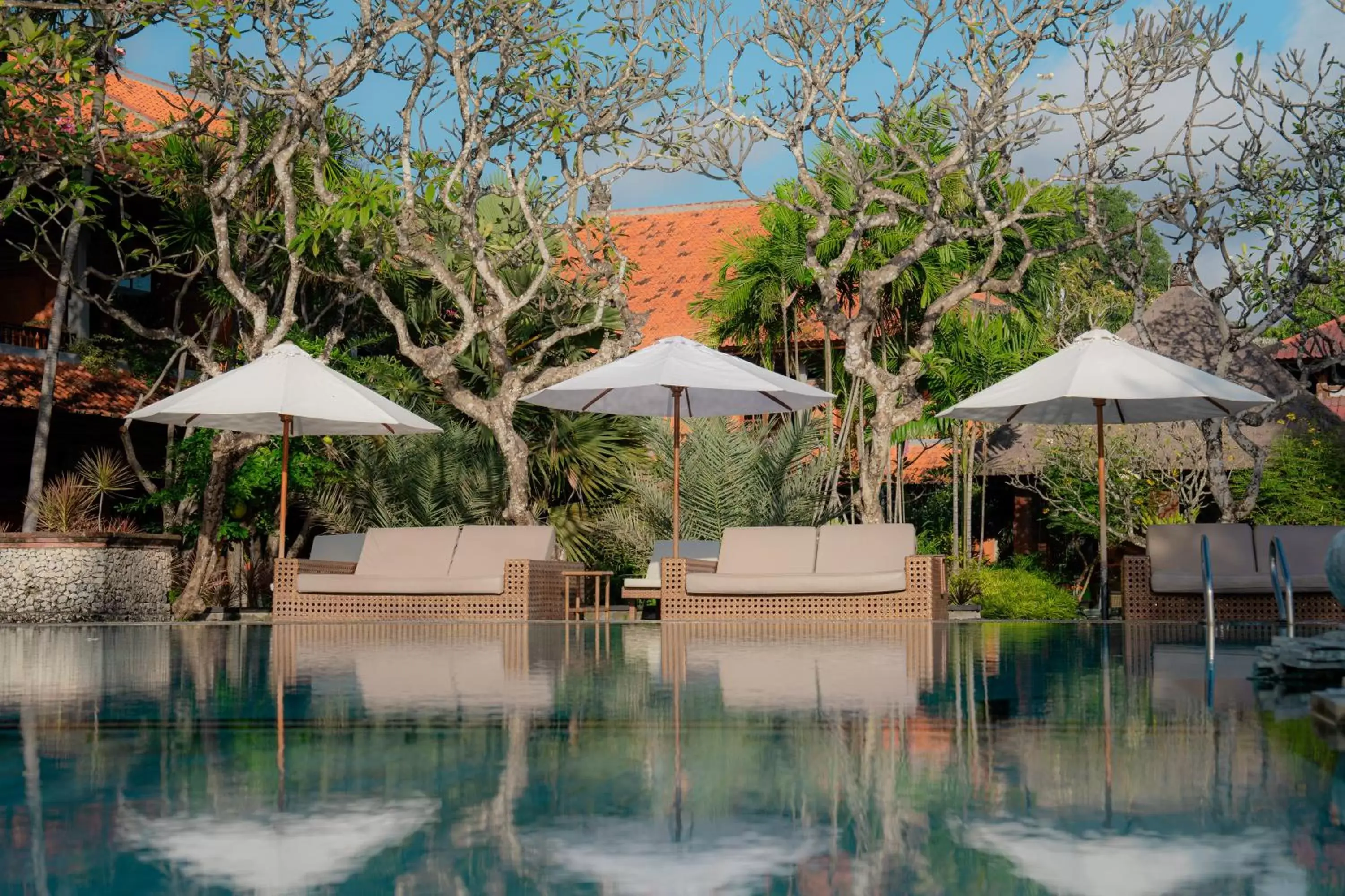 Pool view in Griya Santrian a Beach Resort