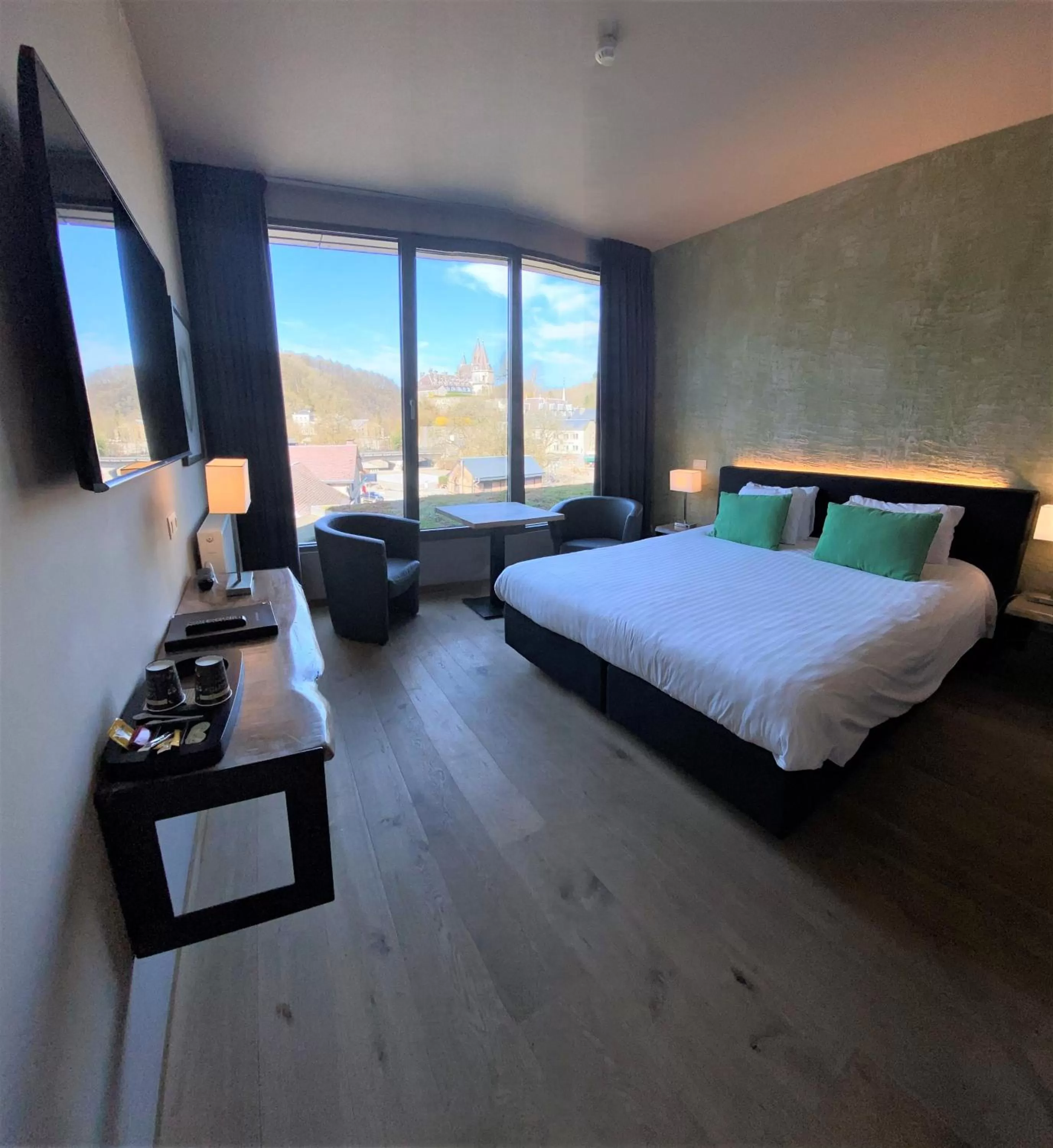 Bedroom in Hôtel WELLNESS EAU DE ROCHE Durbuy