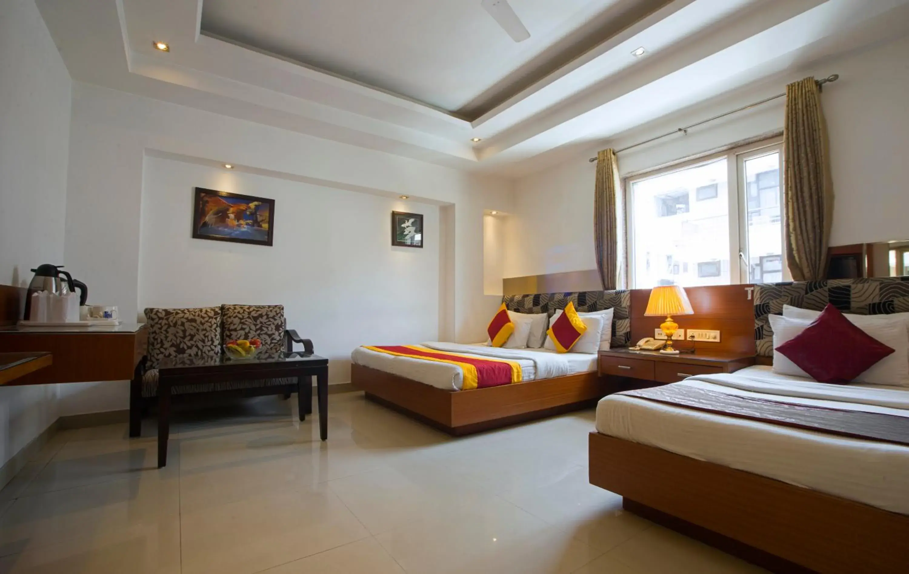 Bedroom in Hotel Krishna Deluxe-By RCG Hotels
