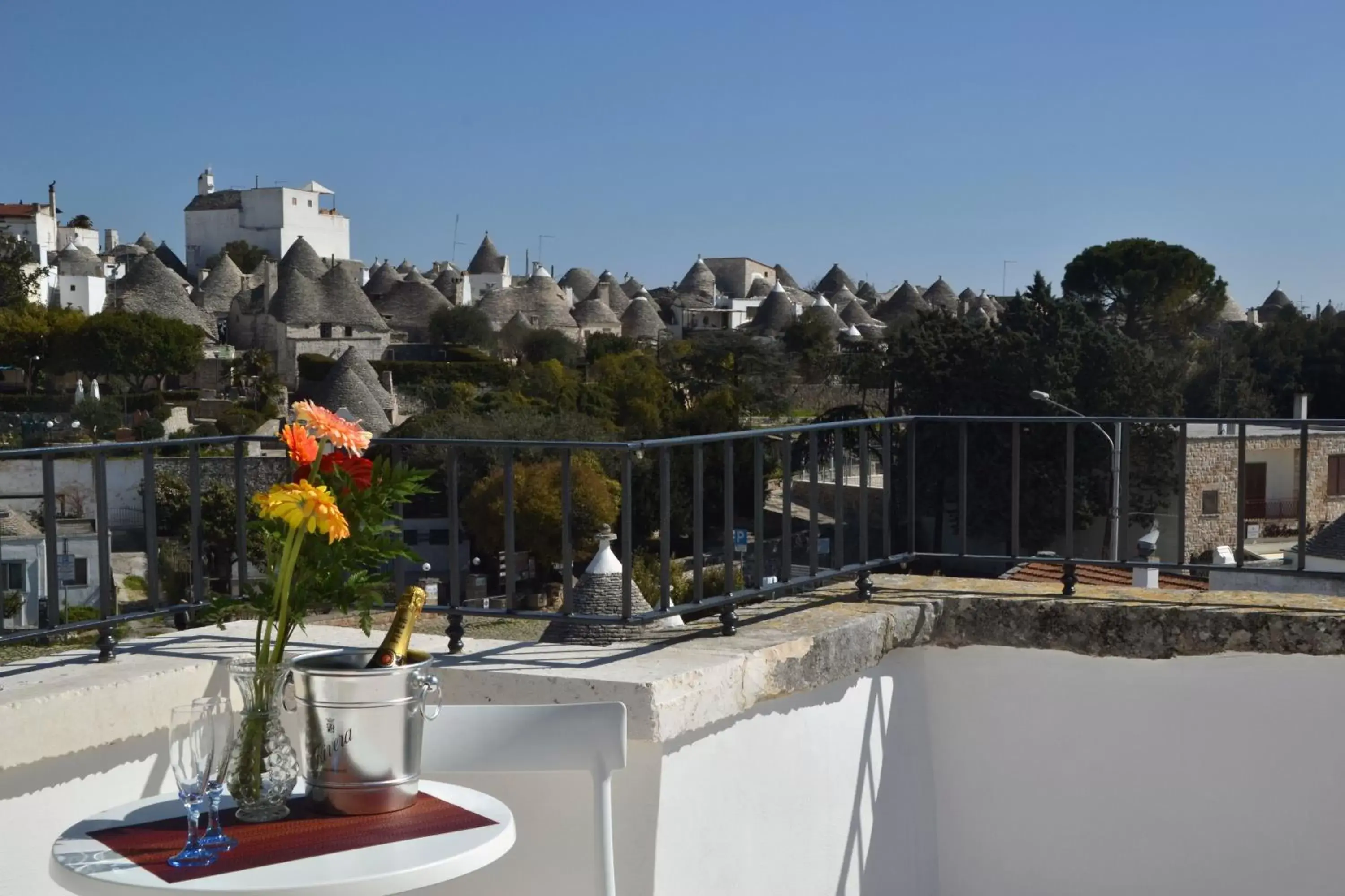 Balcony/Terrace in Terrazza Sui Trulli