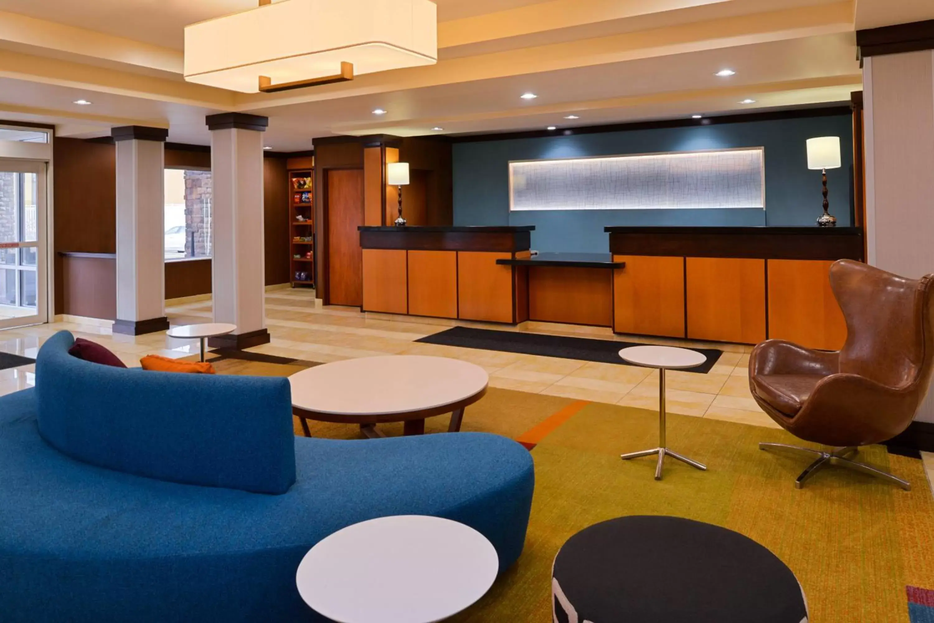 Lobby or reception, Lobby/Reception in Fairfield Inn and Suites by Marriott Fort Wayne