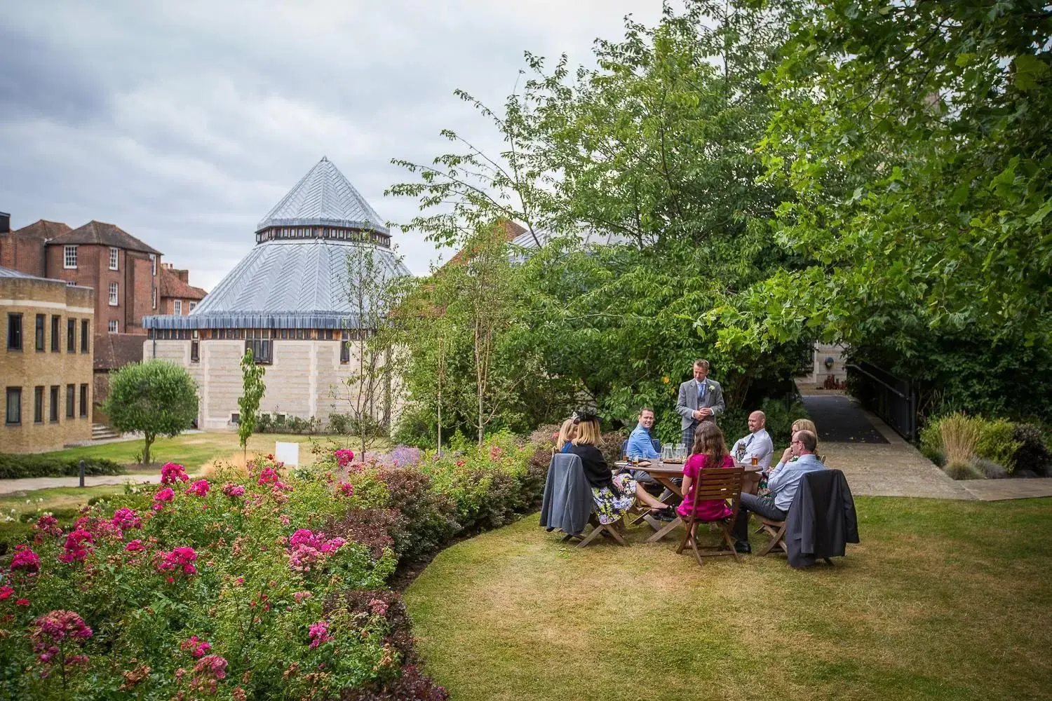 Garden in Canterbury Cathedral Lodge