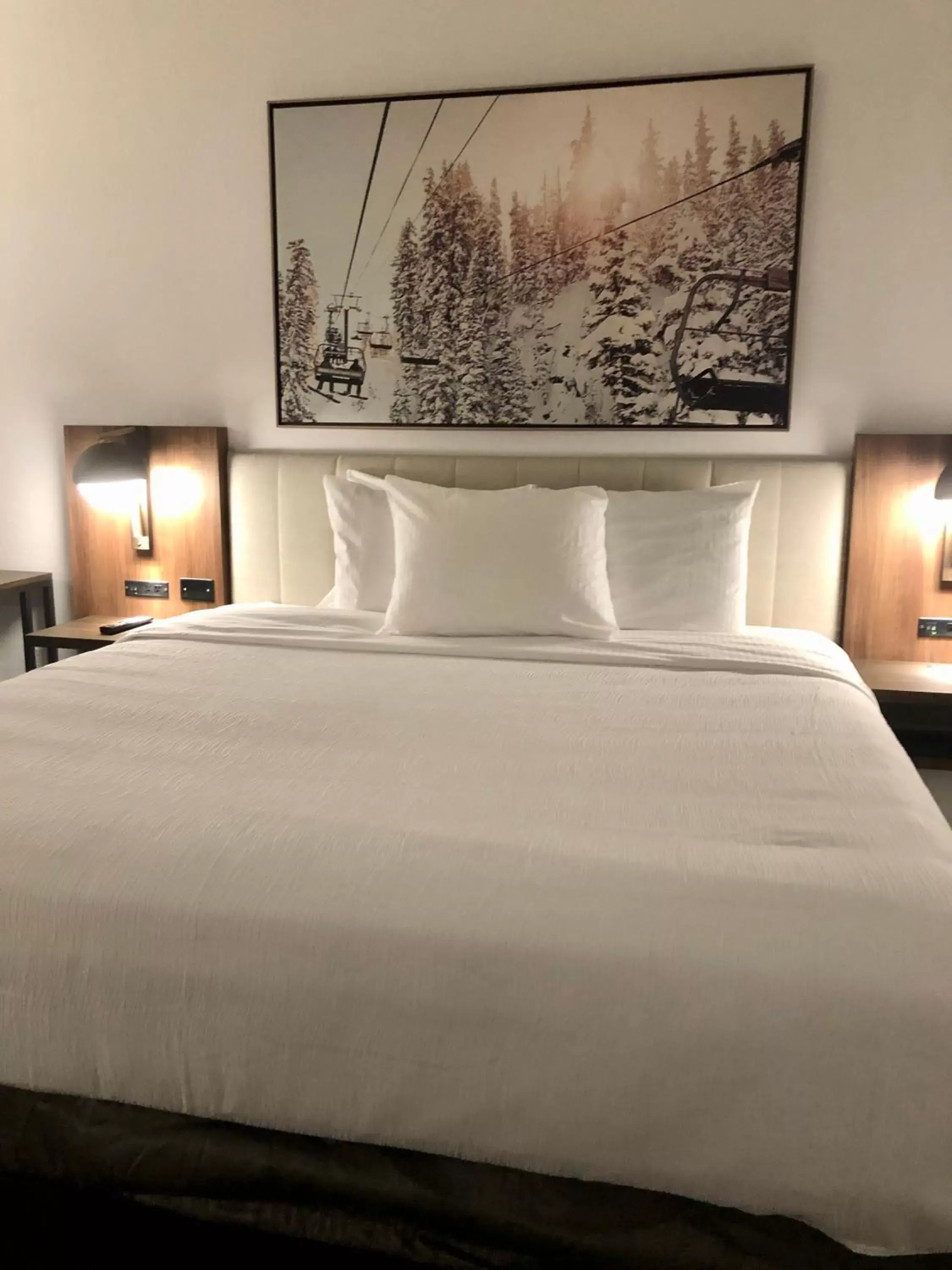 Bed in La Quinta Inn & Suites by Wyndham Denver Parker