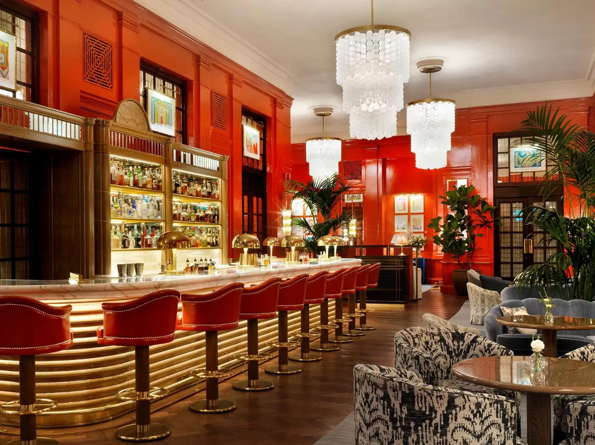 Lounge or bar, Restaurant/Places to Eat in The Bloomsbury Hotel