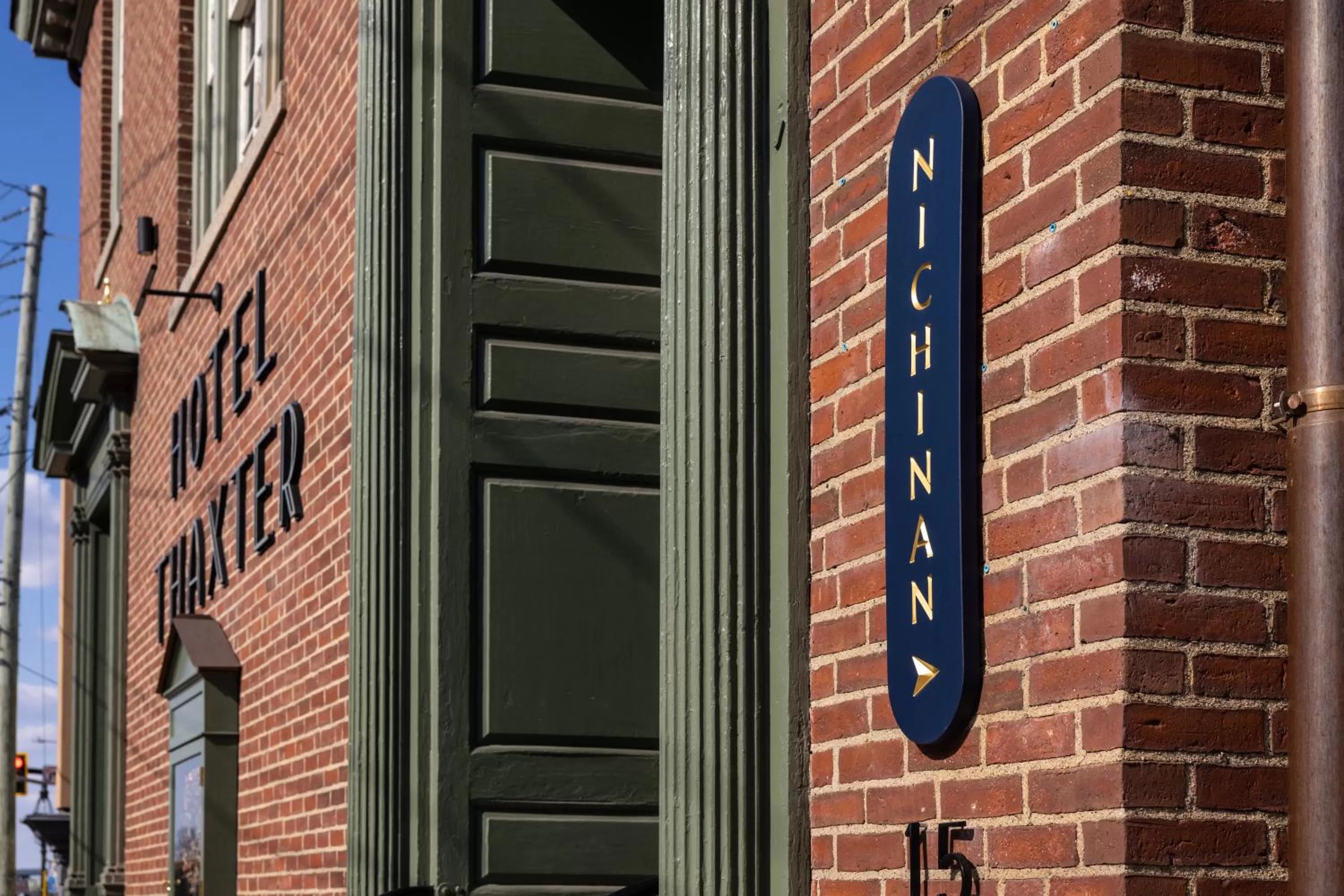 Property logo or sign in Hotel Thaxter