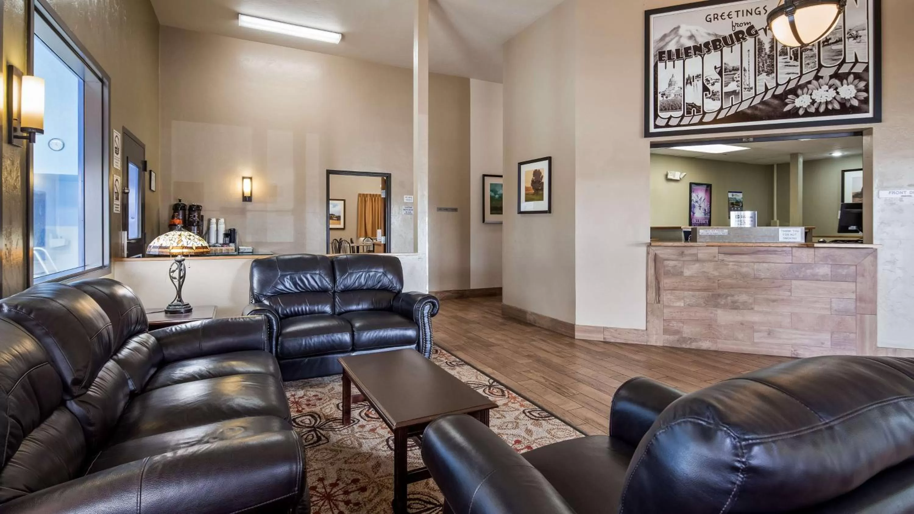 Lobby or reception in SureStay Hotel by Best Western Ellensburg
