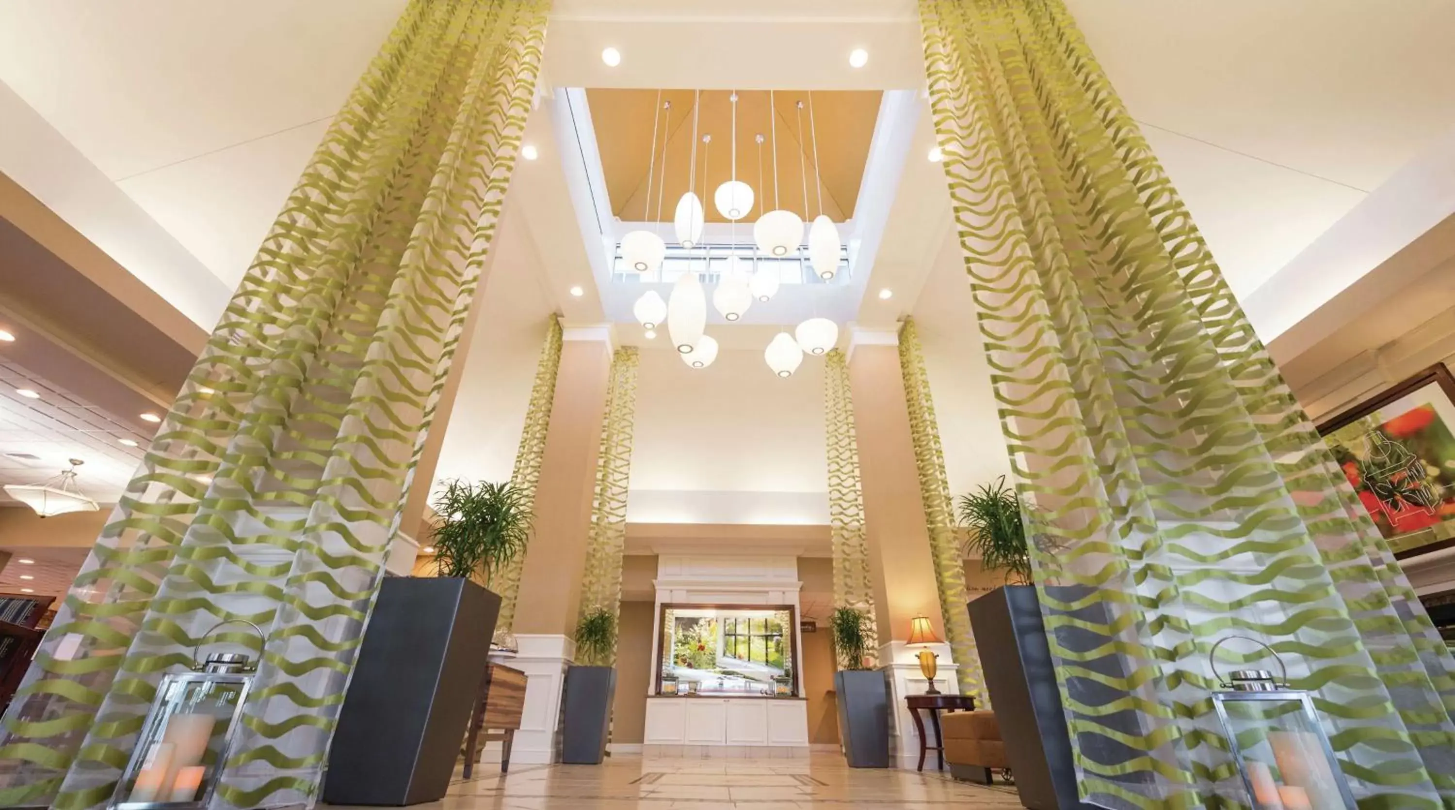 Lobby or reception in Hilton Garden Inn Meridian