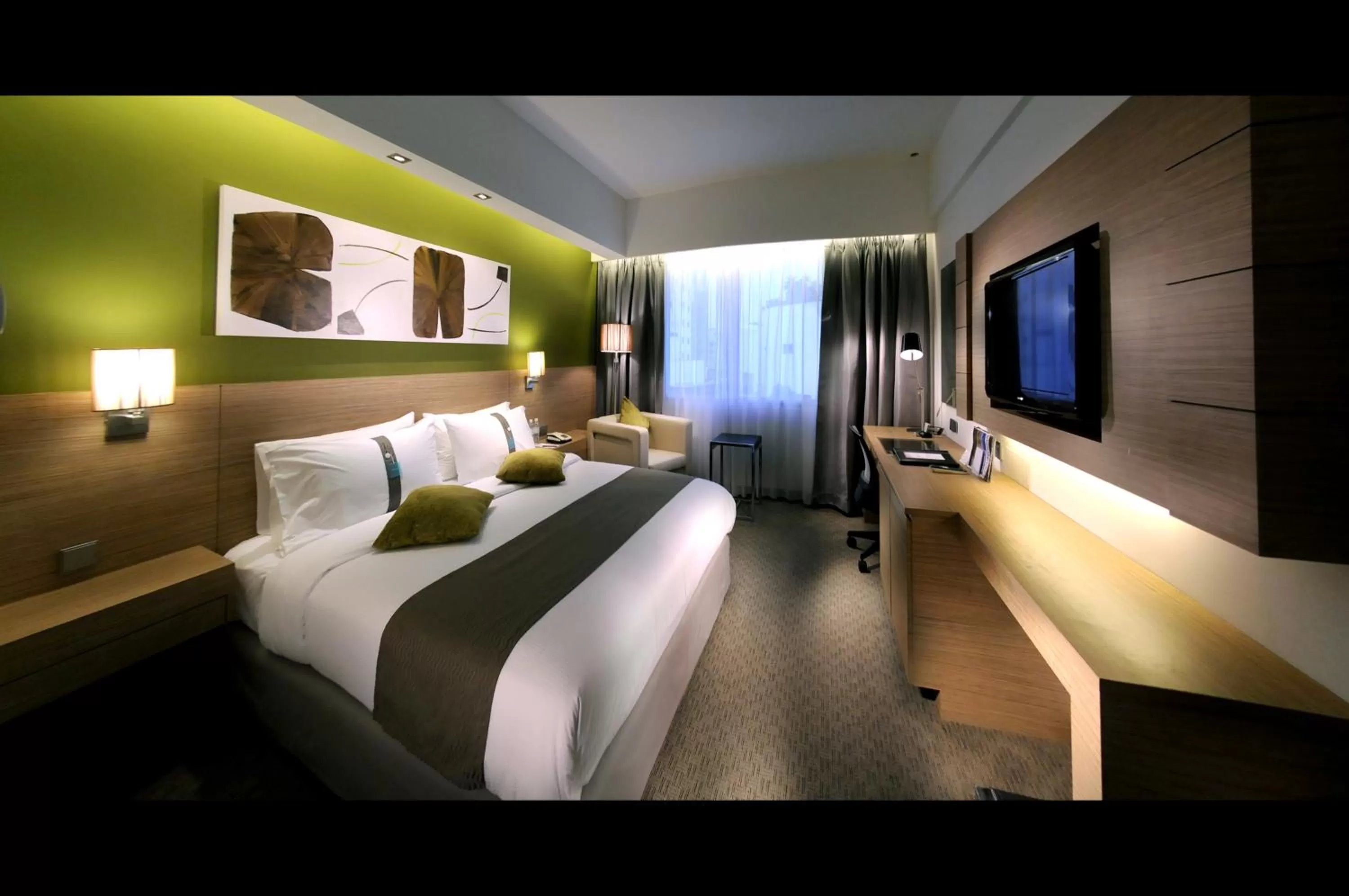 Area and facilities, Bed in Grand Margherita Hotel