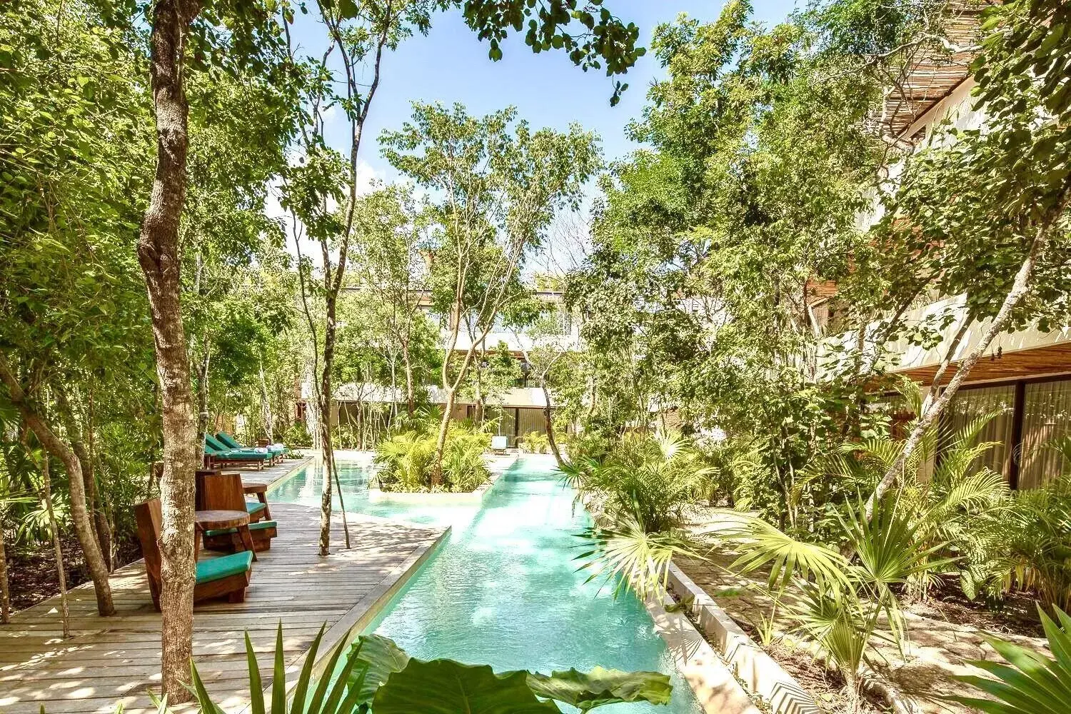 Garden, Swimming Pool in Copal Tulum Hotel