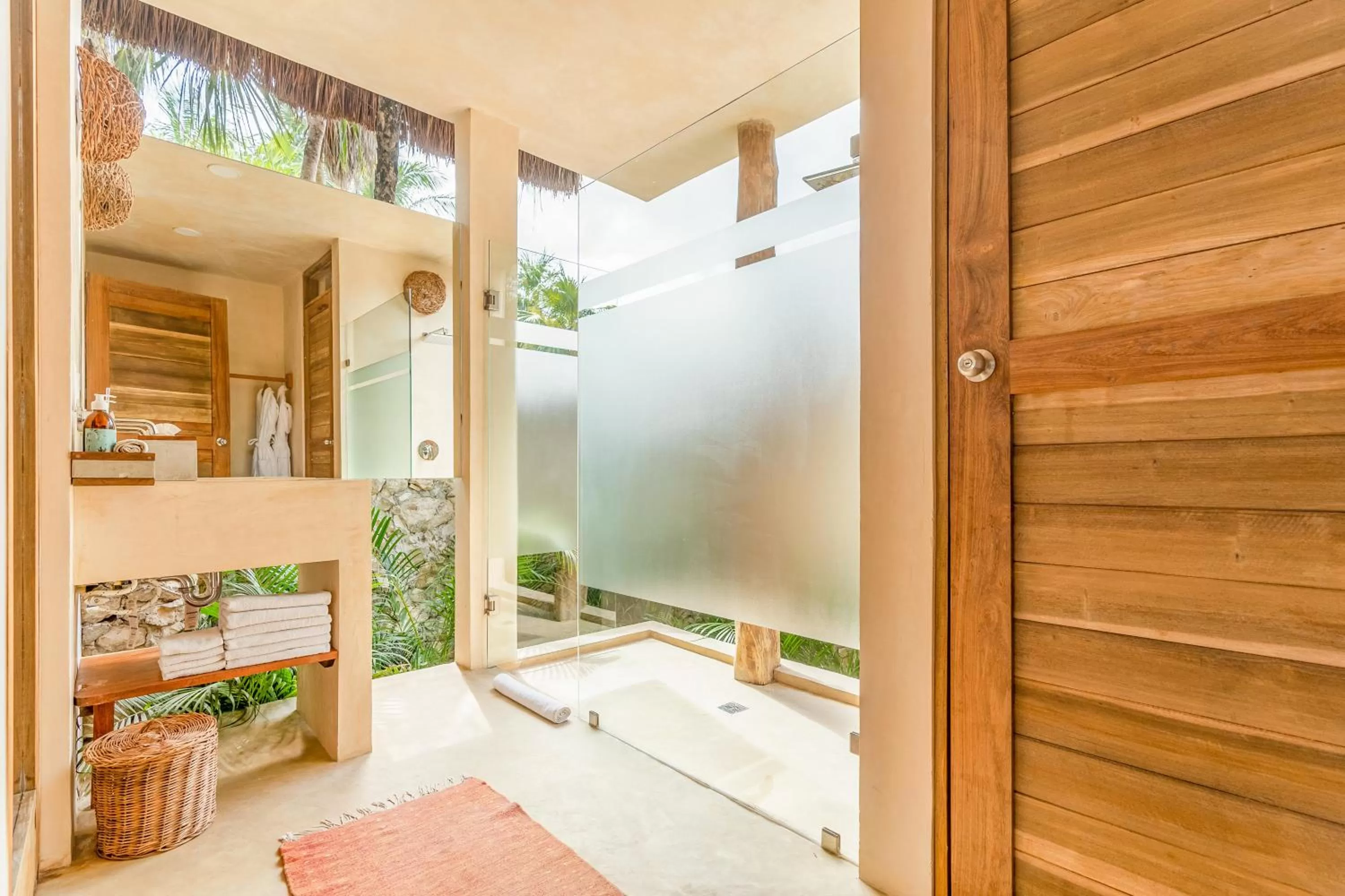 Bathroom in Ahau Tulum - Beachfront Hotel