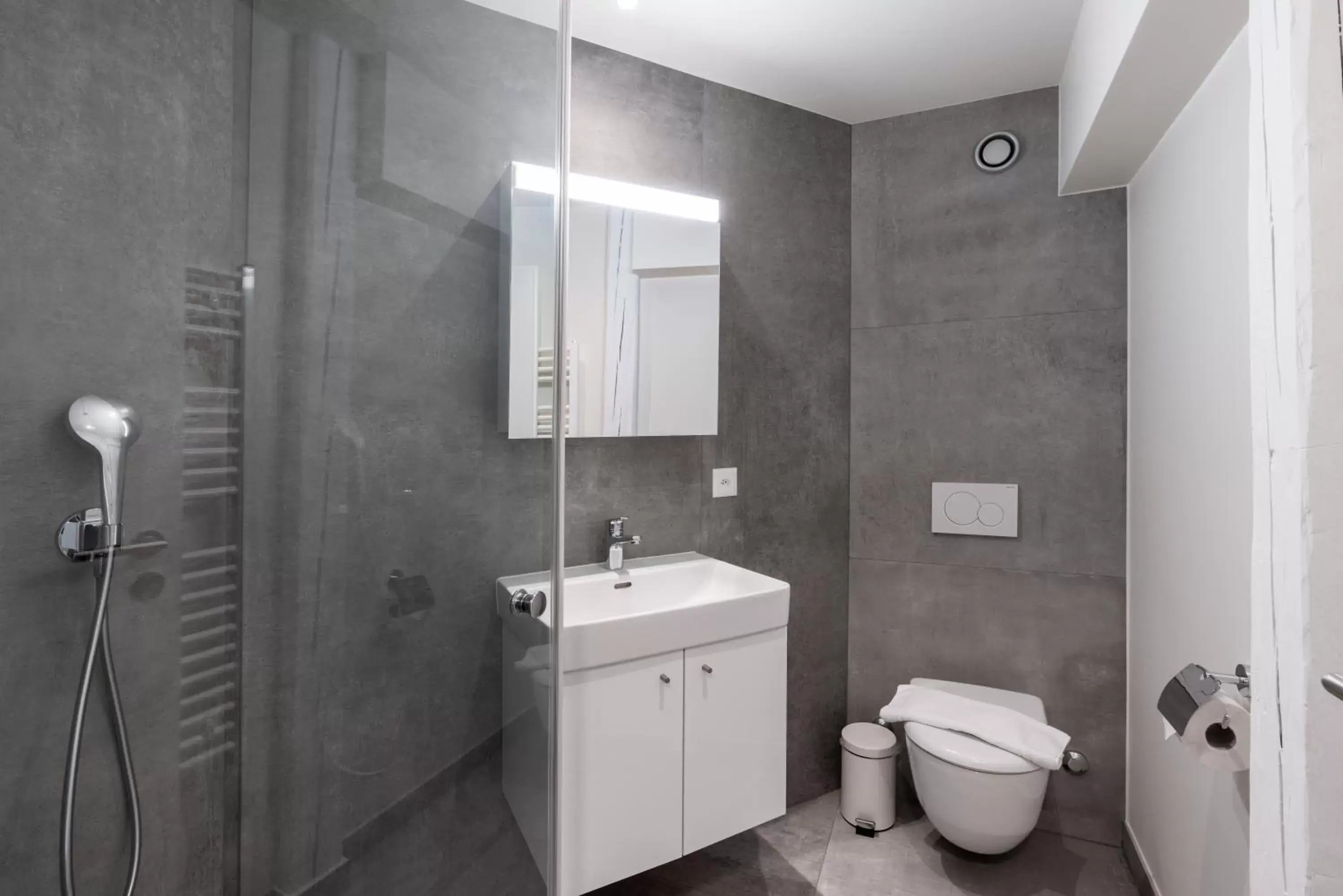 Shower, Bathroom in The Studios Montreux - Swiss Hotel Apartments