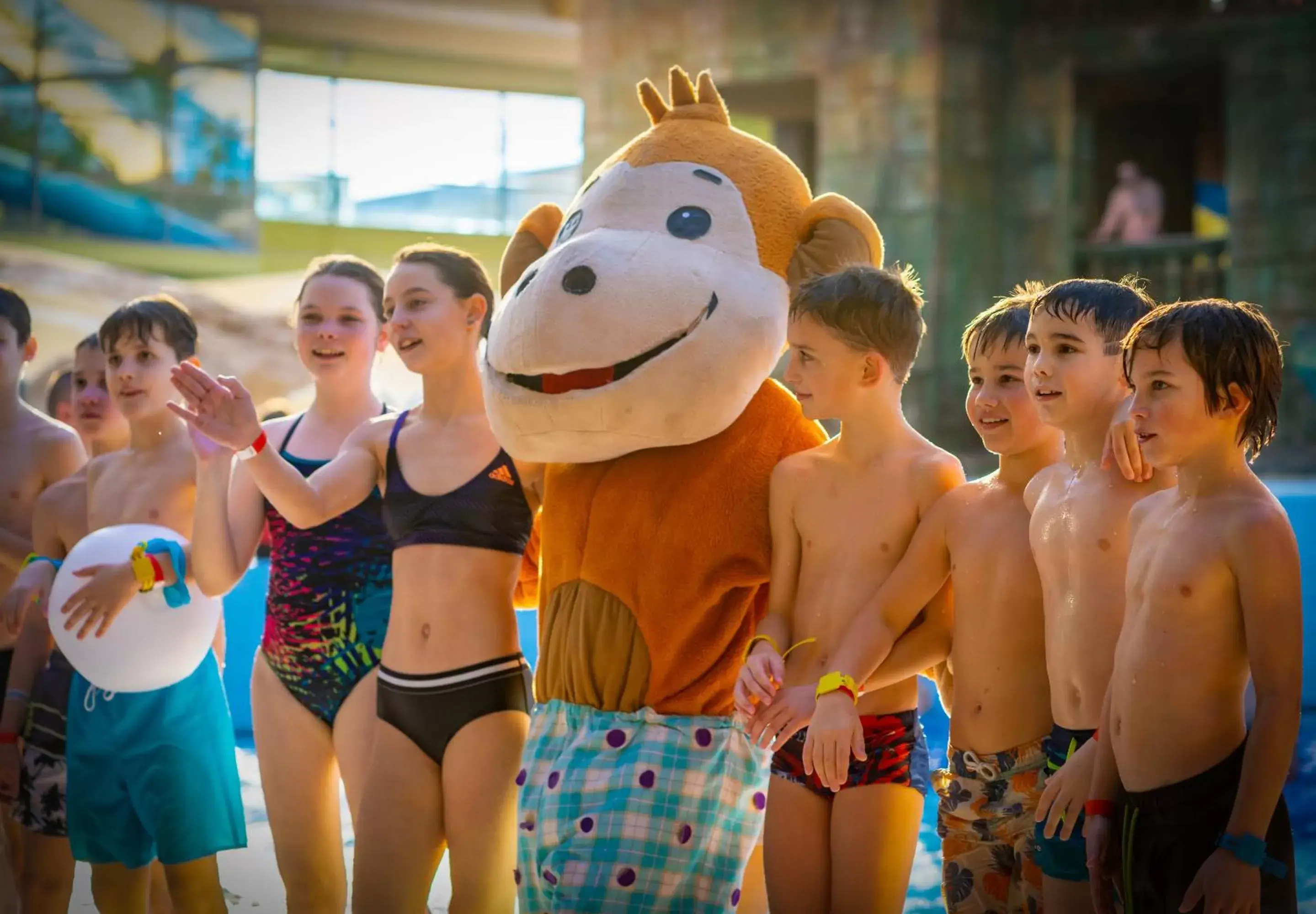 Kids's club, Children in Aquaworld Resort Budapest