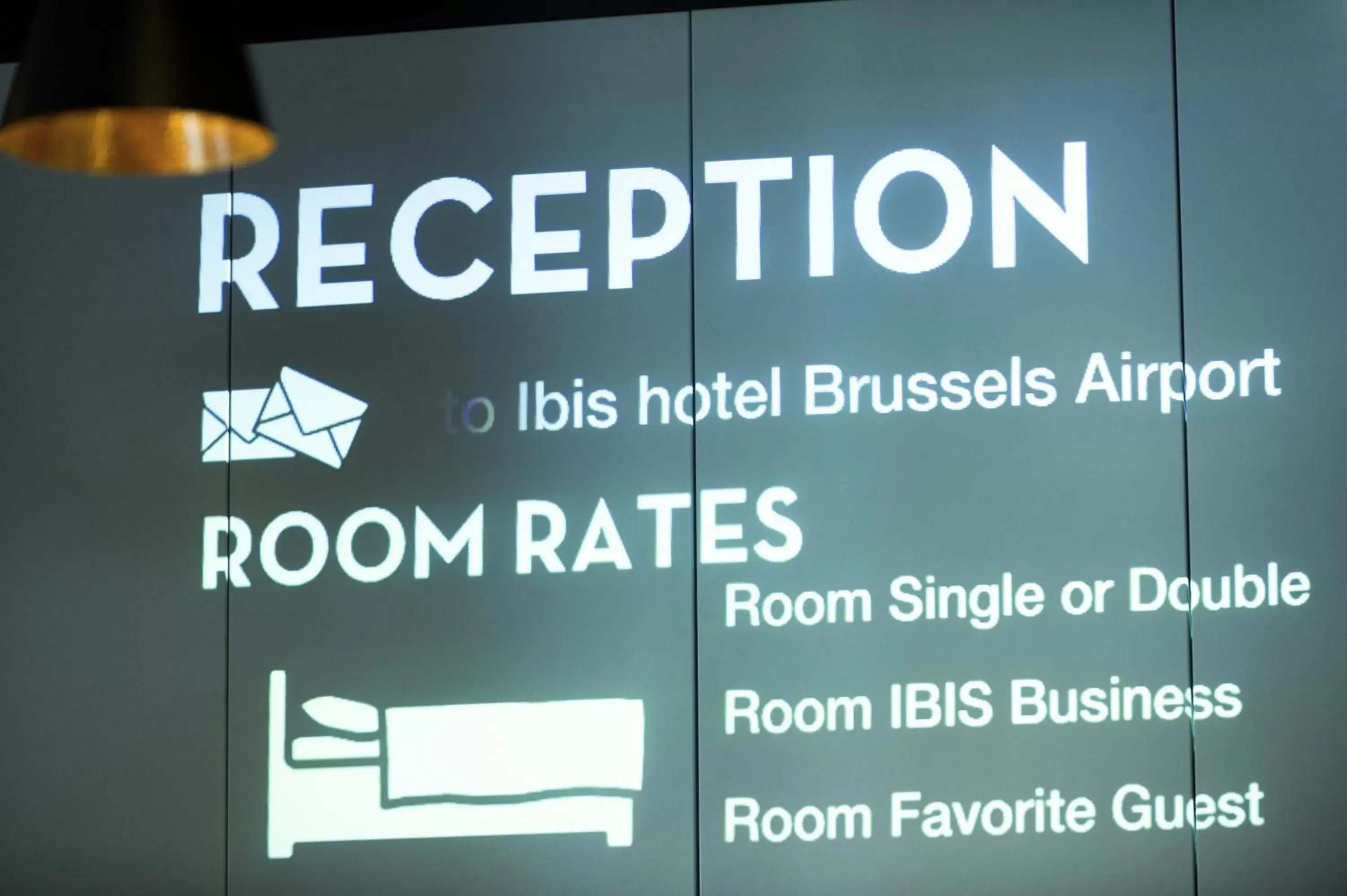 Lobby or reception in ibis Hotel Brussels Airport