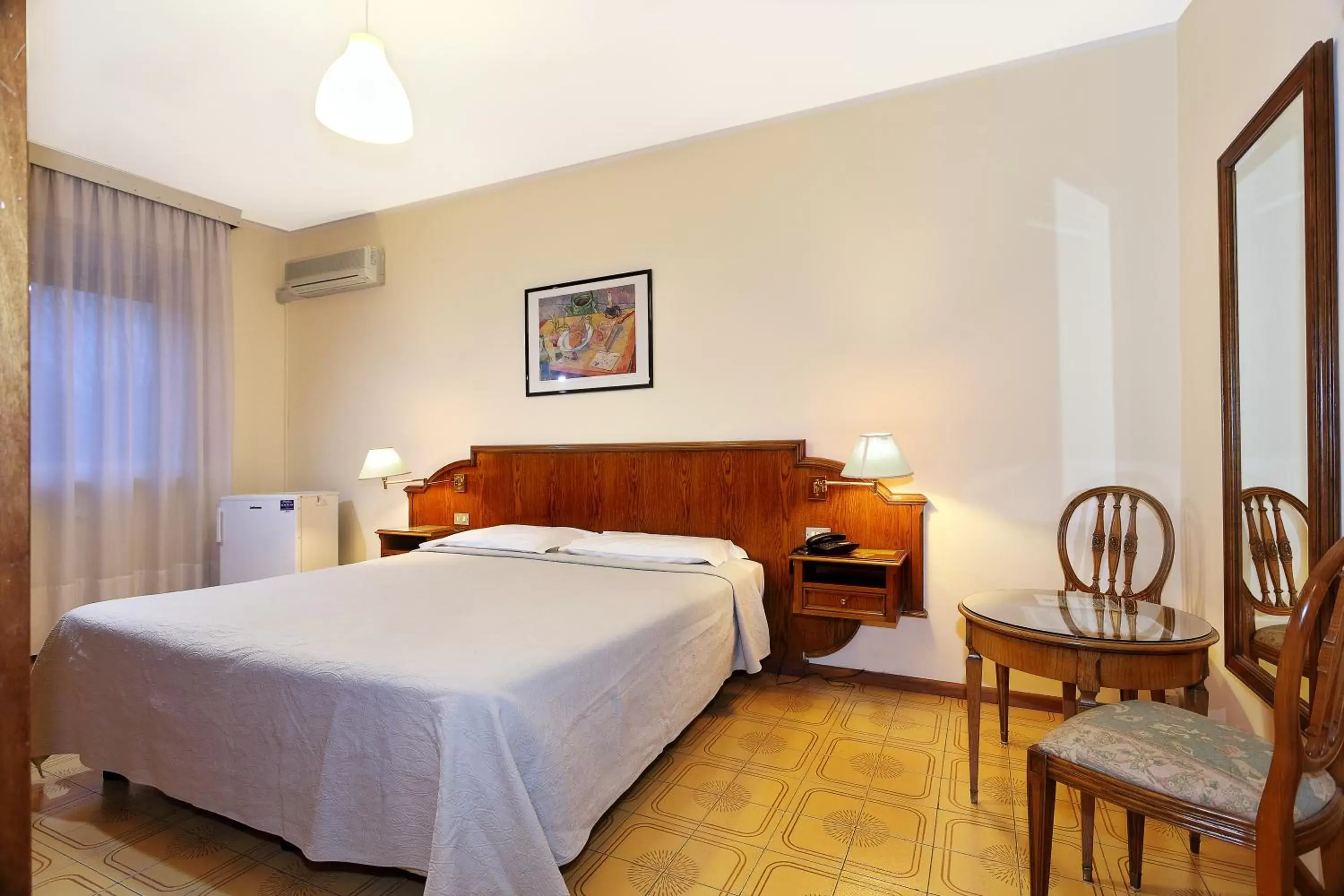 Bedroom, Bed in Hotel Residence Sogno