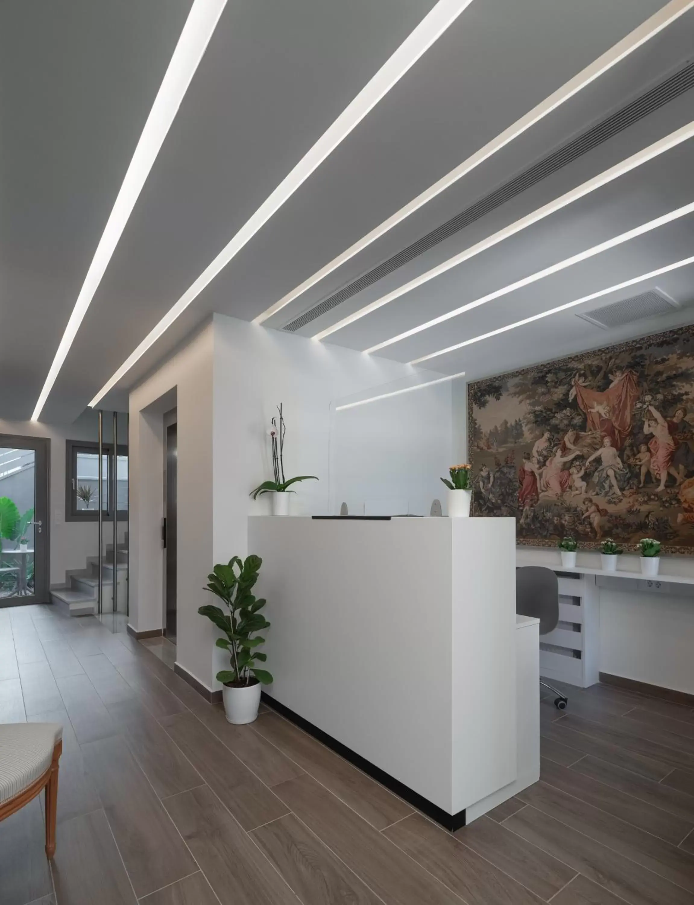 Lobby or reception in Athens Hill Luxury Apartments Lobby or reception in Athens Hill Luxury Apartments