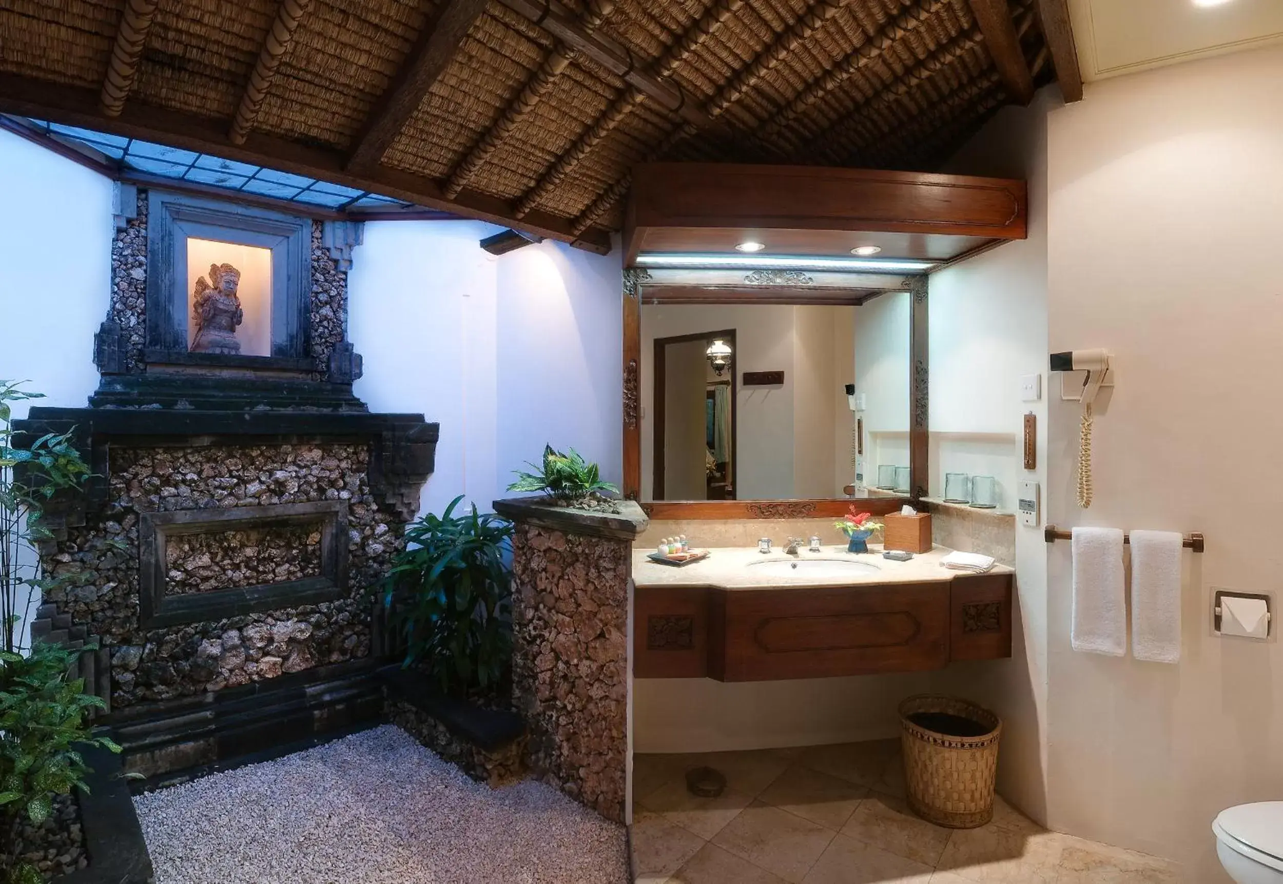 Bathroom in Poppies Bali