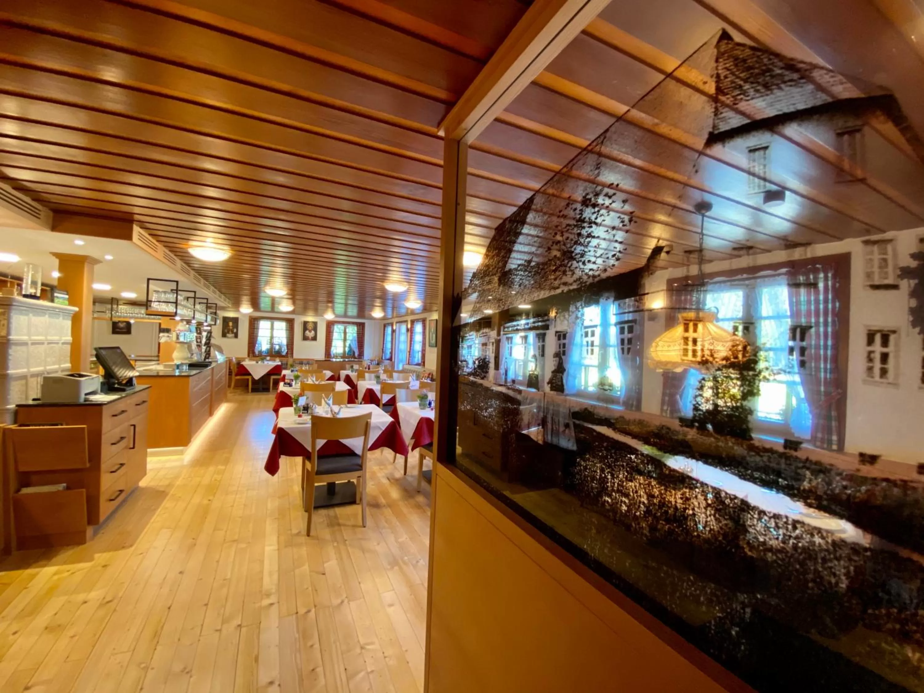 Dining area in Gasthaus Staude