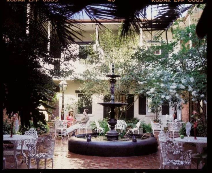 Patio in Hotel Provincial