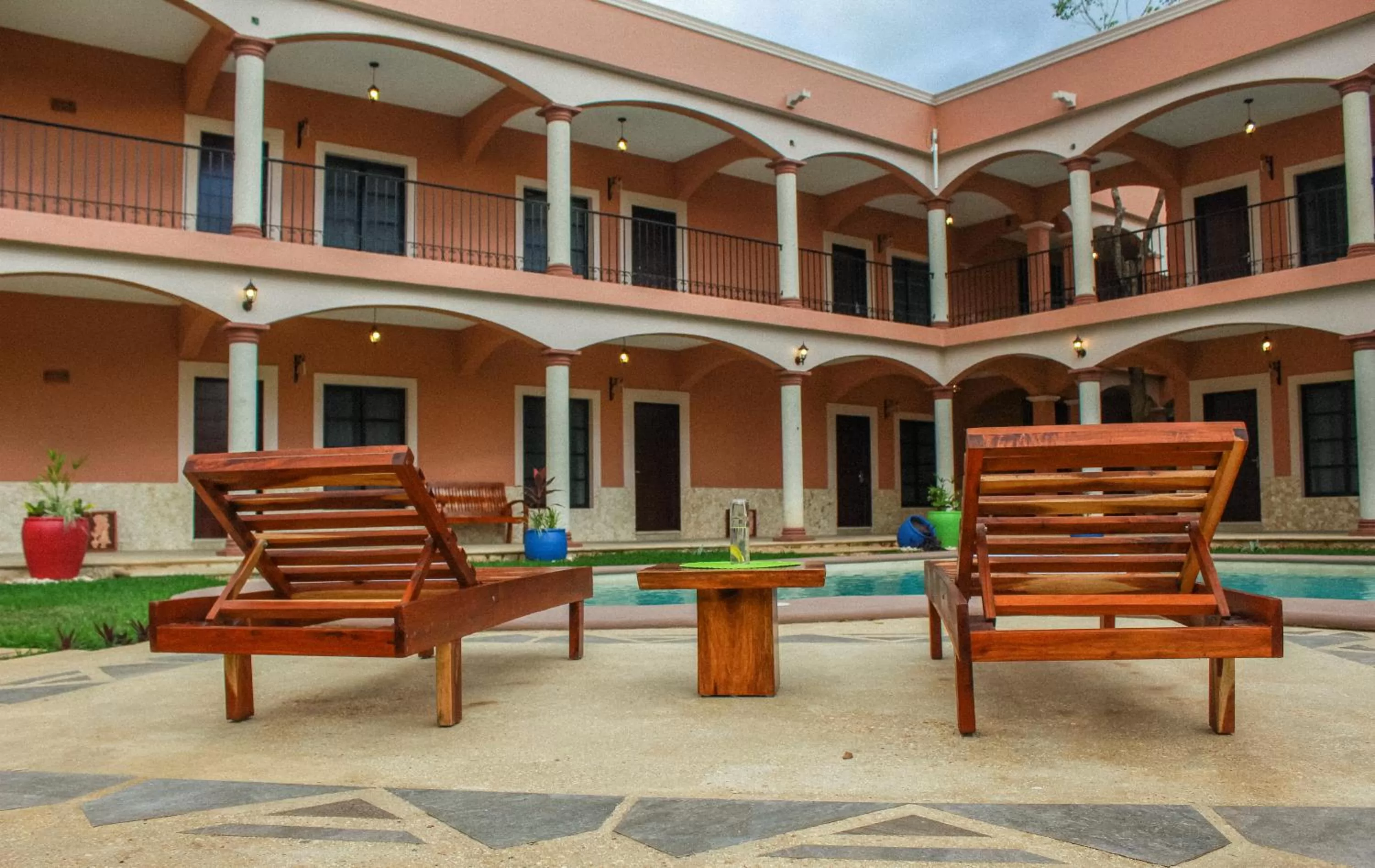 Property building in Hotel Los Frailes, Valladolid, Yucatán
