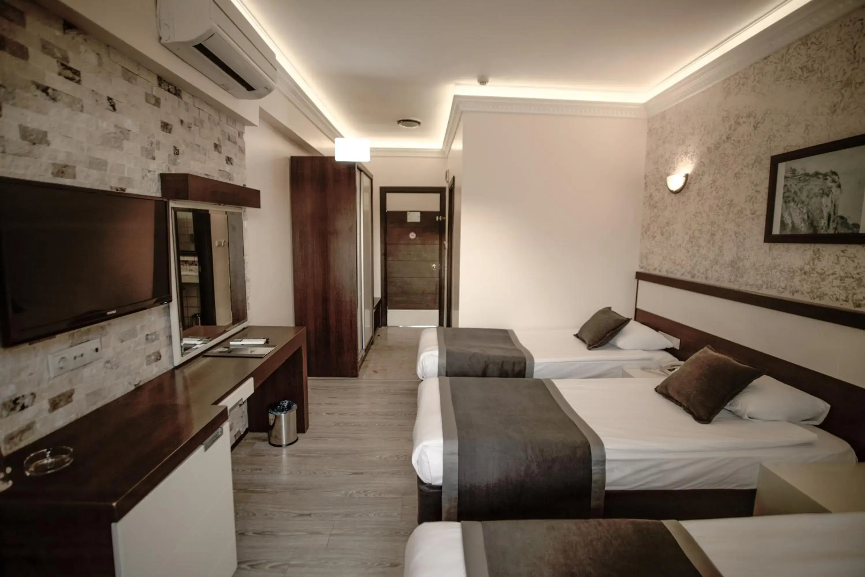 Property building, Bed in Camyuva Beach Hotel