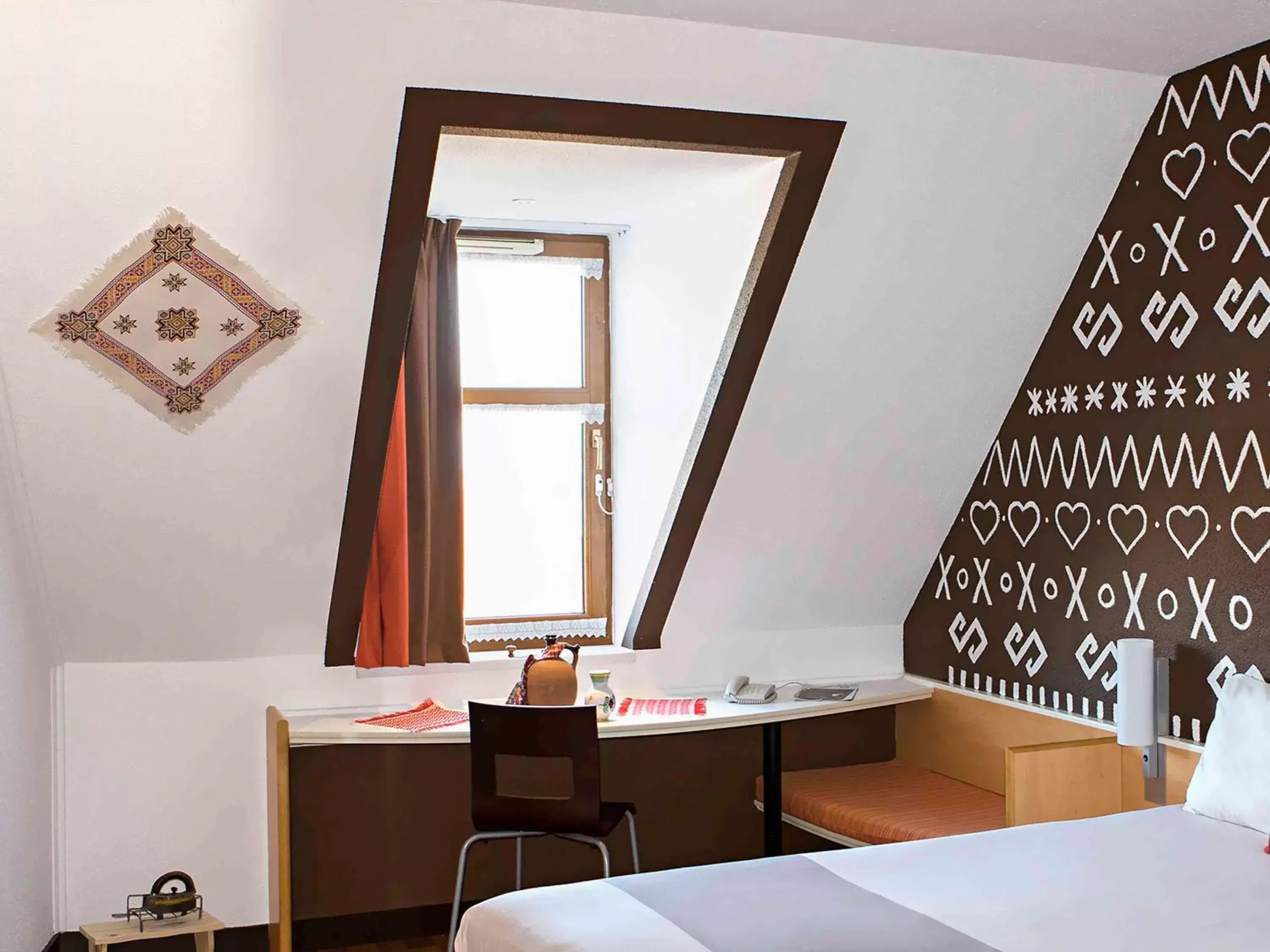 Bed in Ibis Bratislava Centrum Bed in Ibis Bratislava Centrum