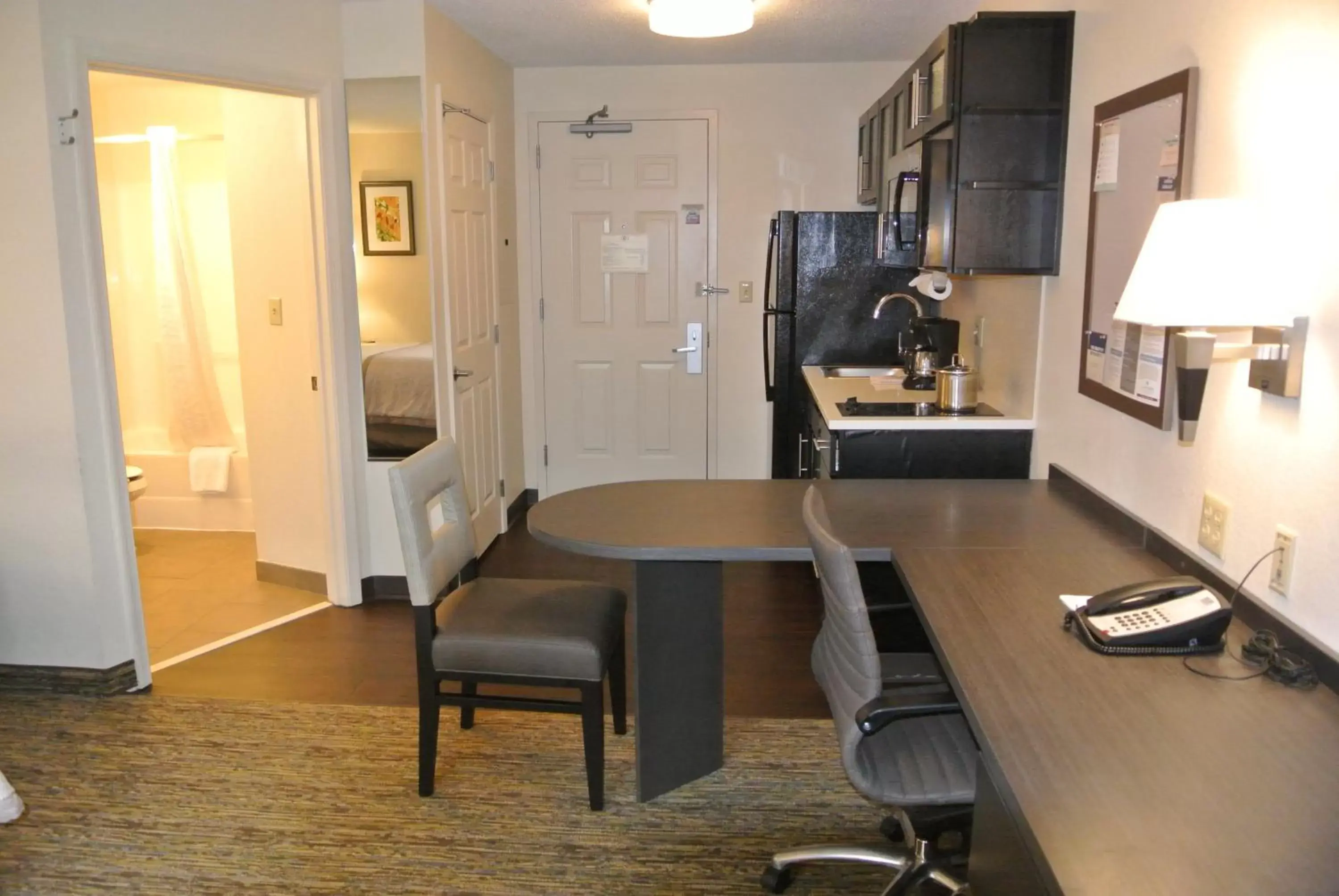 Photo of the whole room, Seating Area in Candlewood Suites Washington-Fairfax, an IHG Hotel