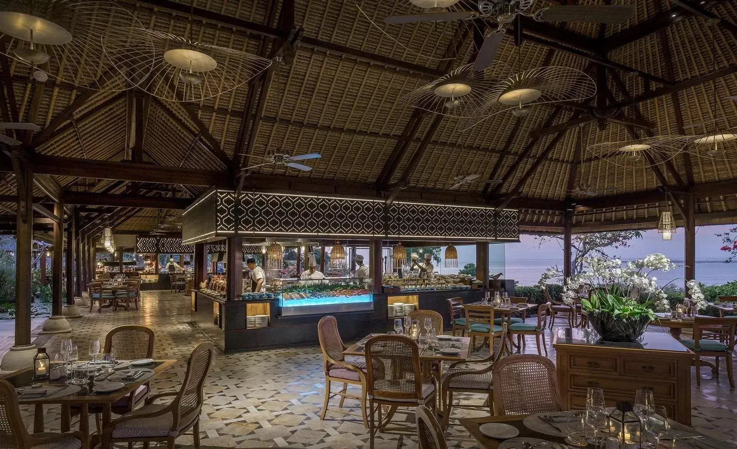 Sea view, Restaurant/Places to Eat in Four Seasons Resort Bali at Jimbaran Bay