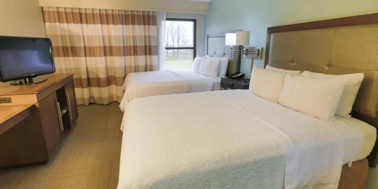 Photo of the whole room, Bed in Hampton Inn & Suites Nashville-Airport