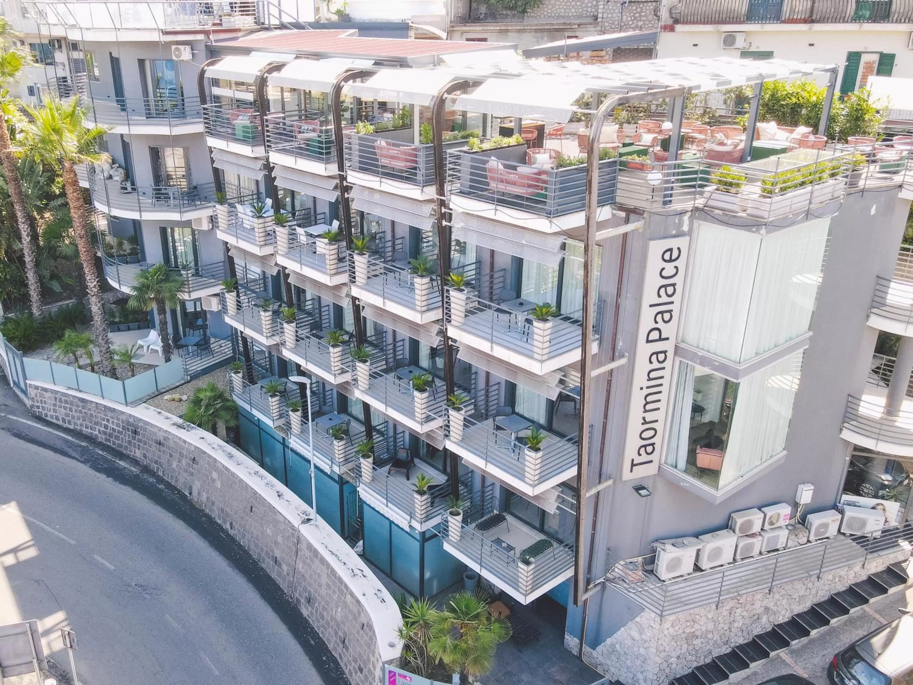 Property building in Taormina Palace Hotel