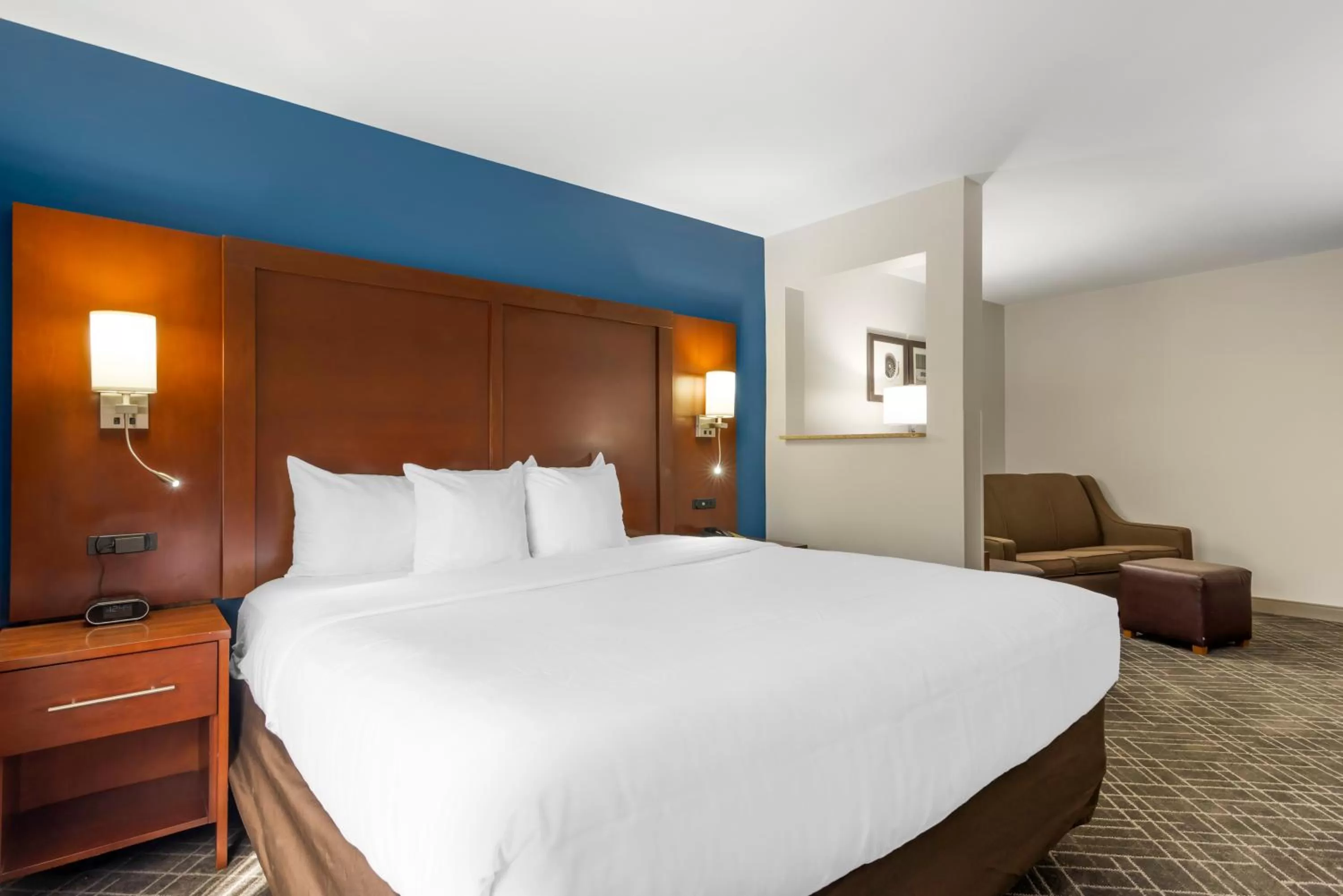 King Suite with Sofa Bed - Non-Smoking in Comfort Suites Atlanta Airport