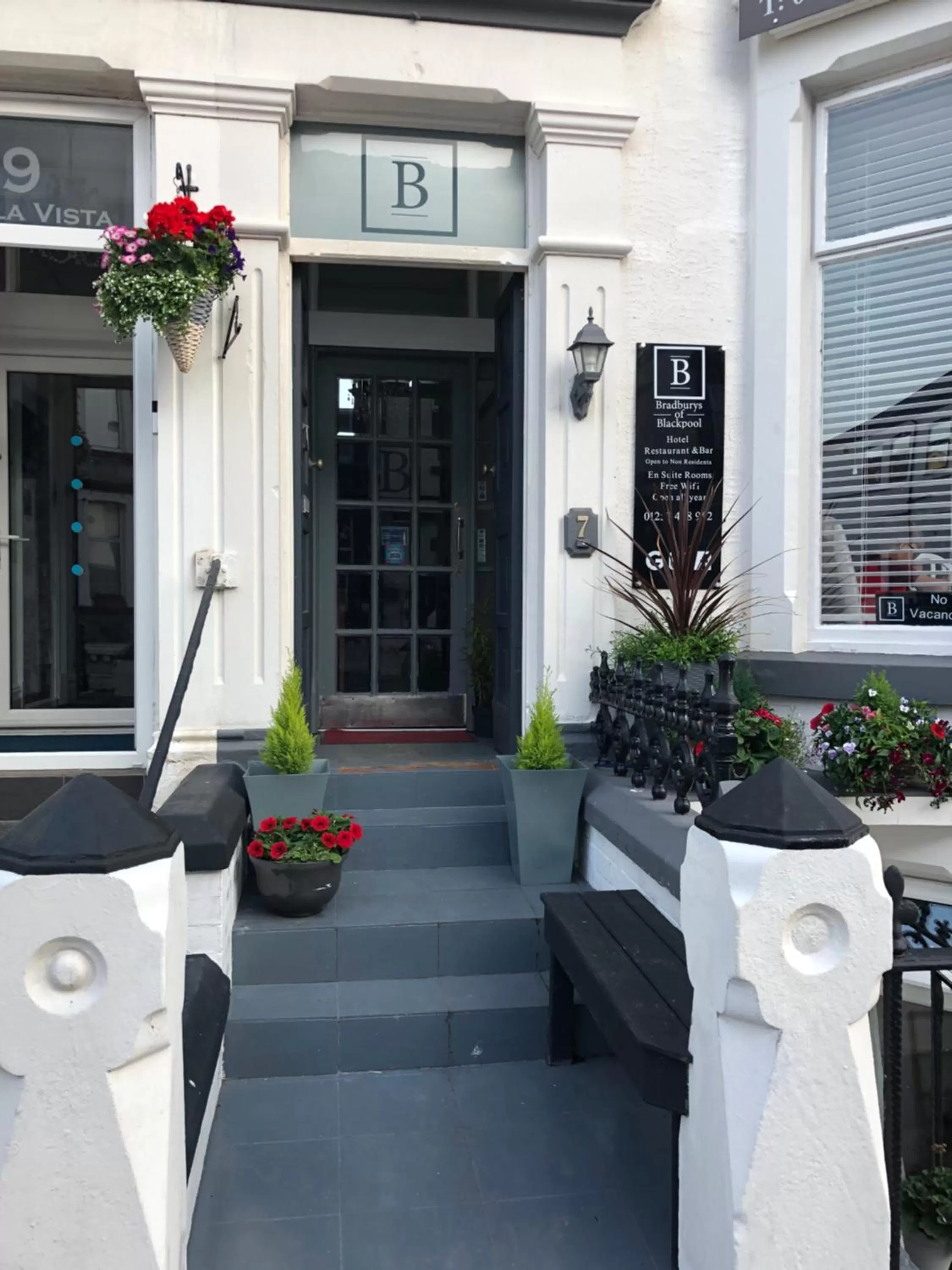 Facade/entrance in Bradburys of Blackpool