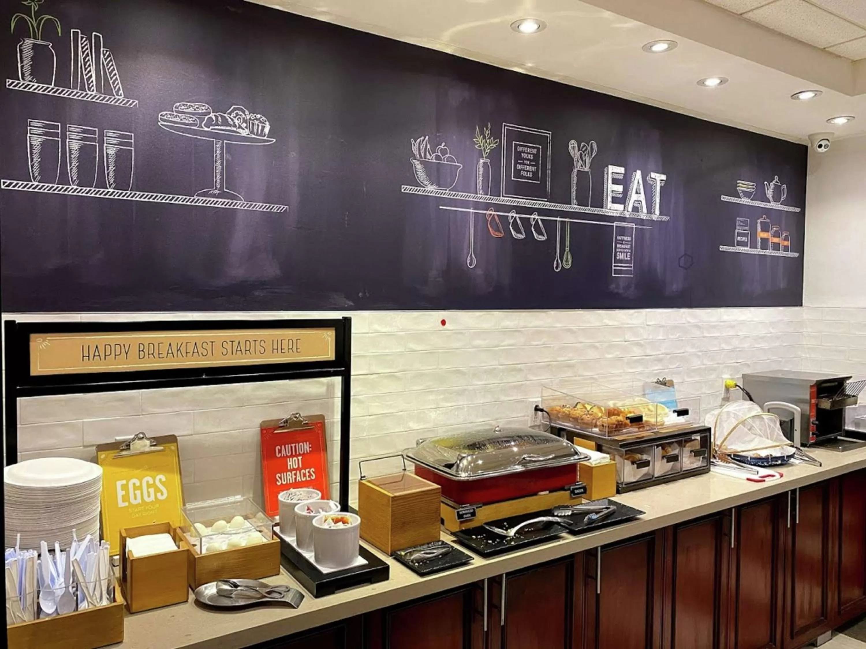 Breakfast in Hampton Inn Toronto-Mississauga West