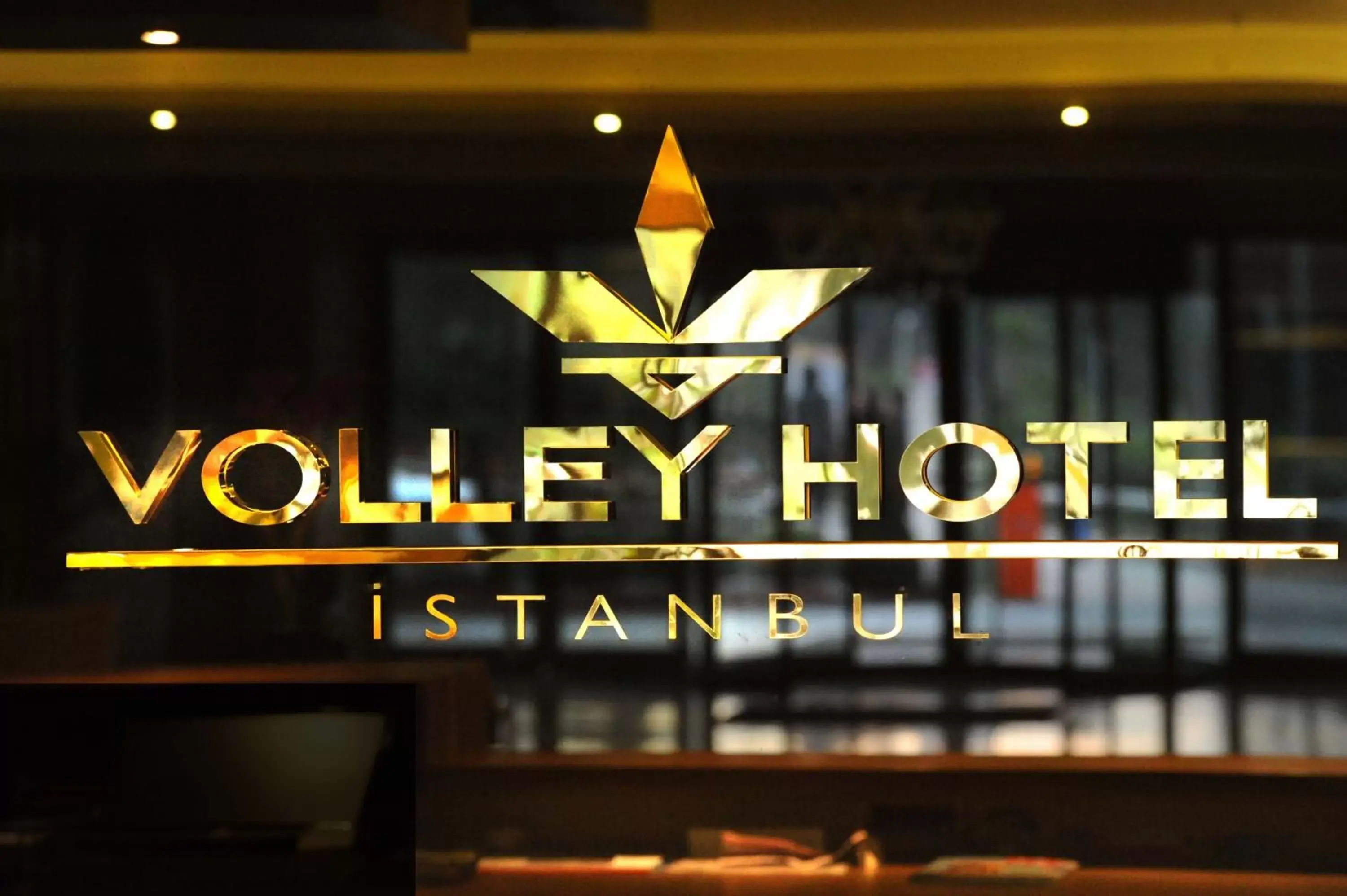 Staff, Property Logo/Sign in Volley Hotel Istanbul