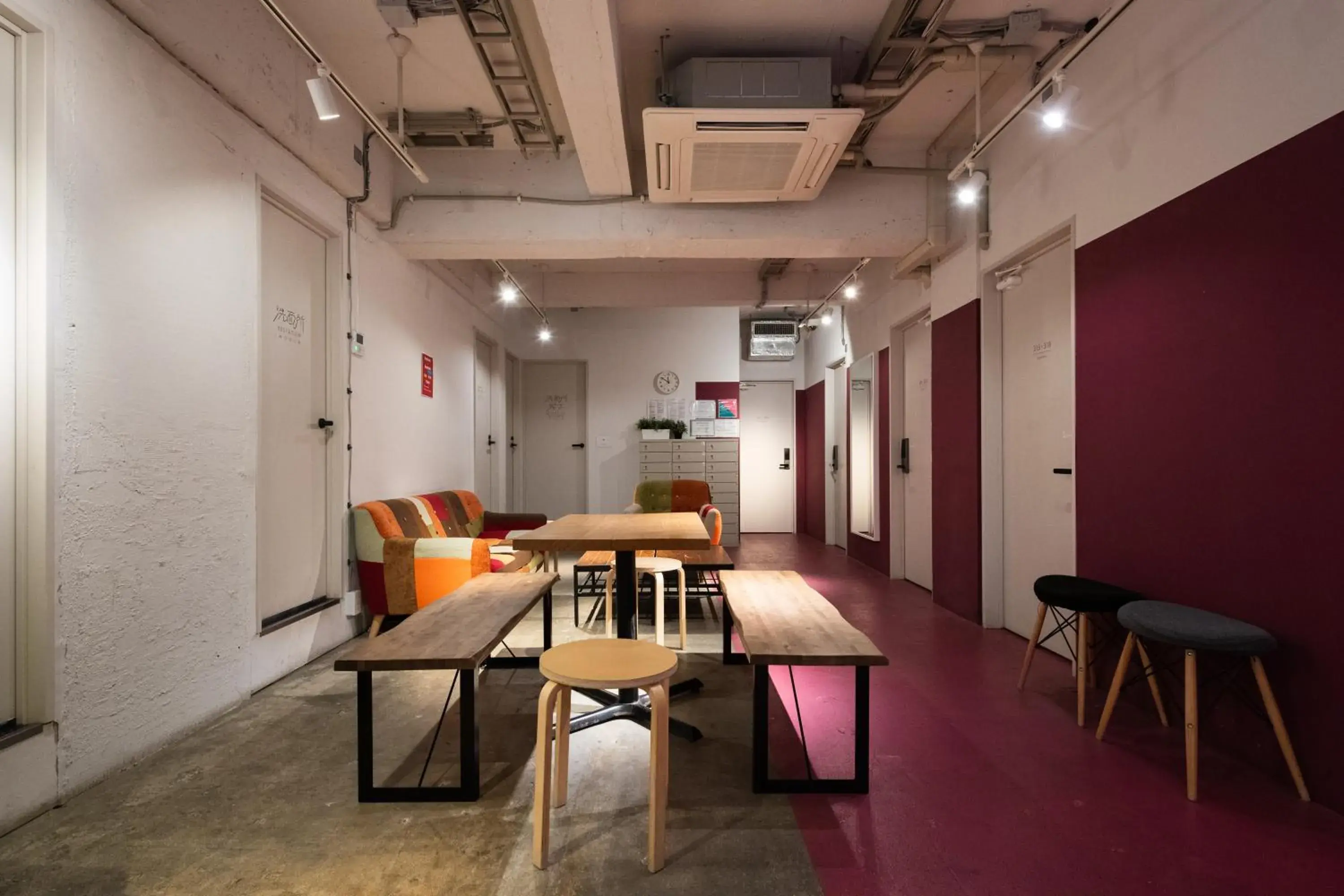 Communal lounge/ TV room, Dining Area in Imano Tokyo Hostel