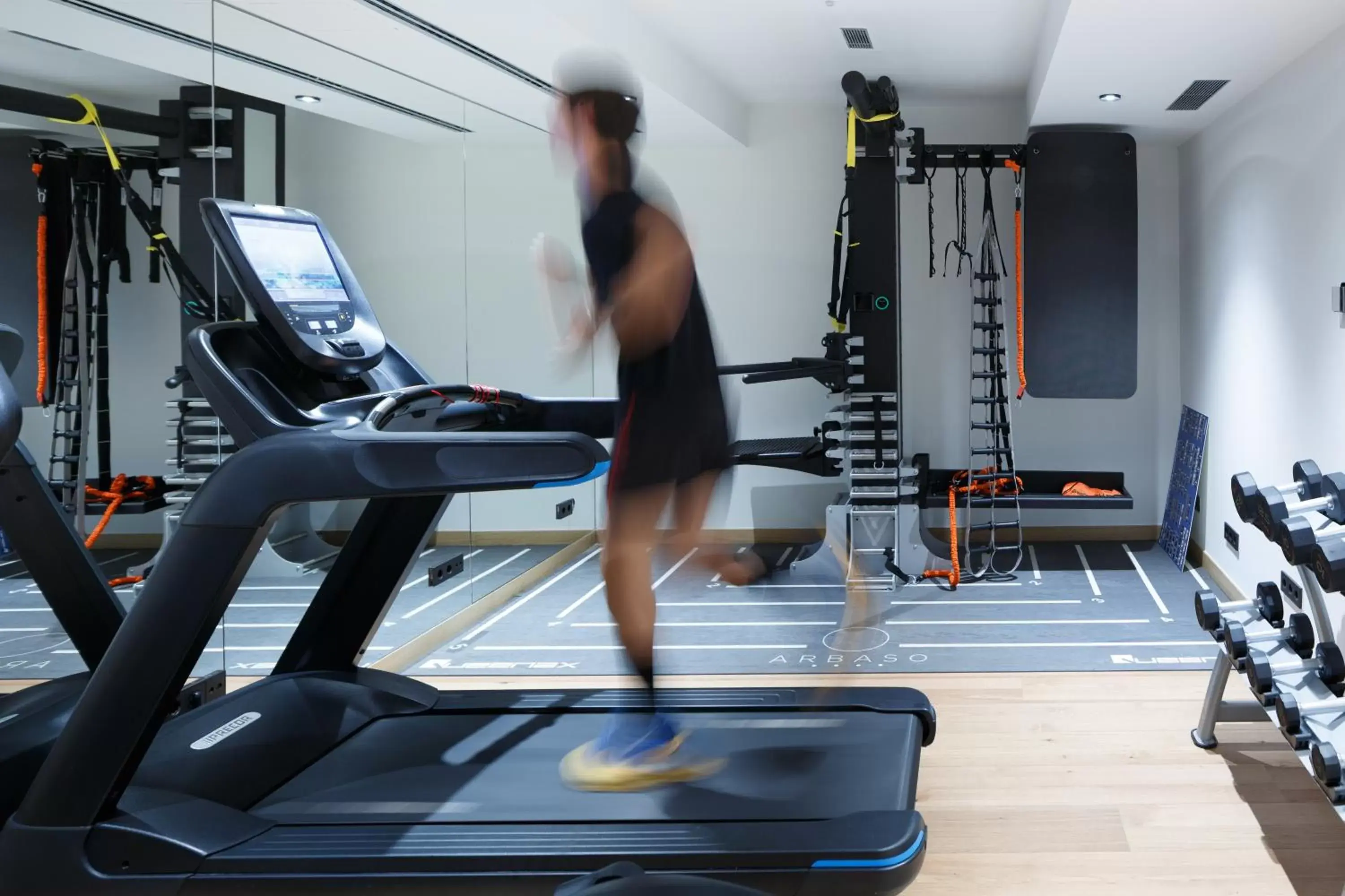 Fitness centre/facilities in Hotel Arbaso Fitness centre/facilities in Hotel Arbaso