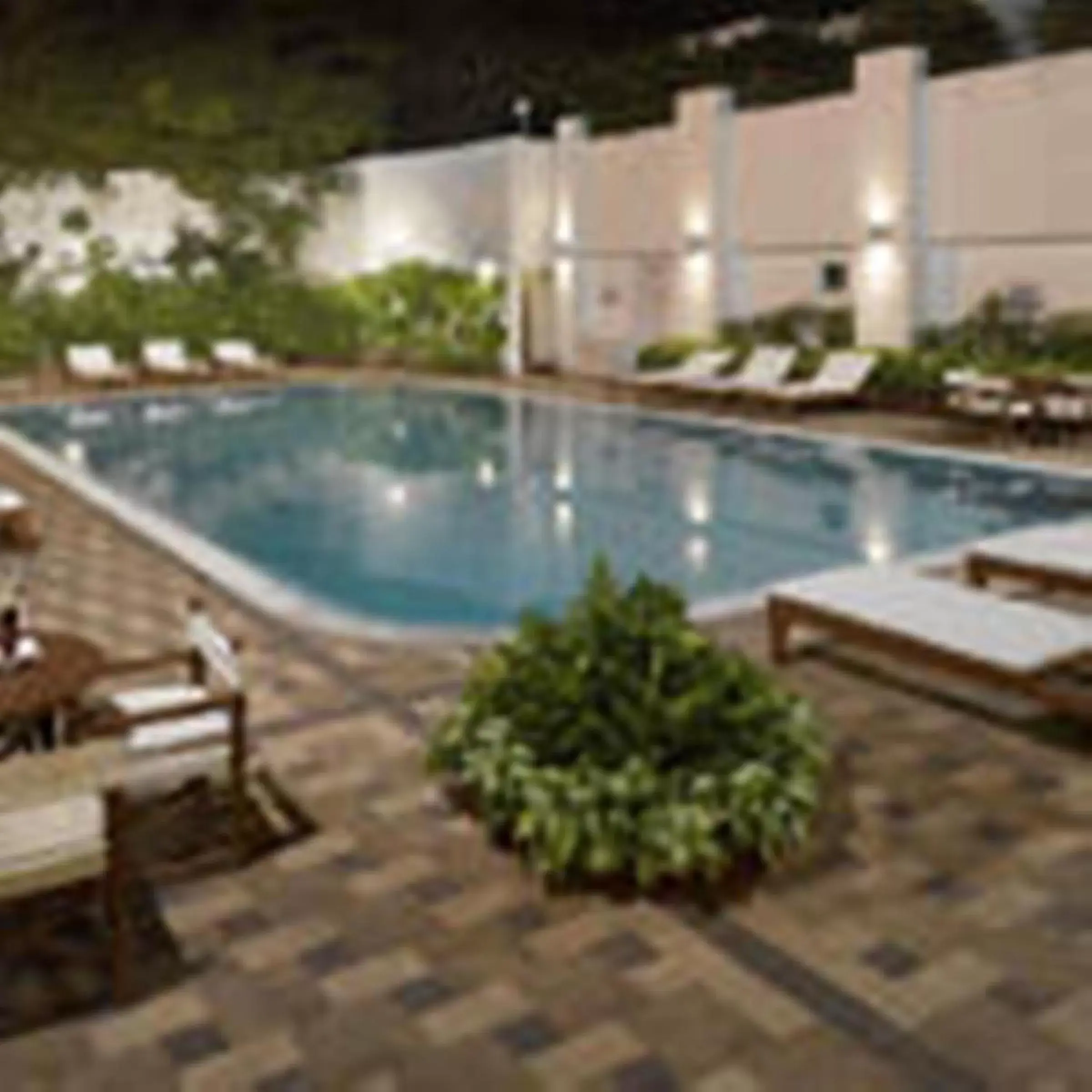 Swimming Pool in Hotel Hindustan International