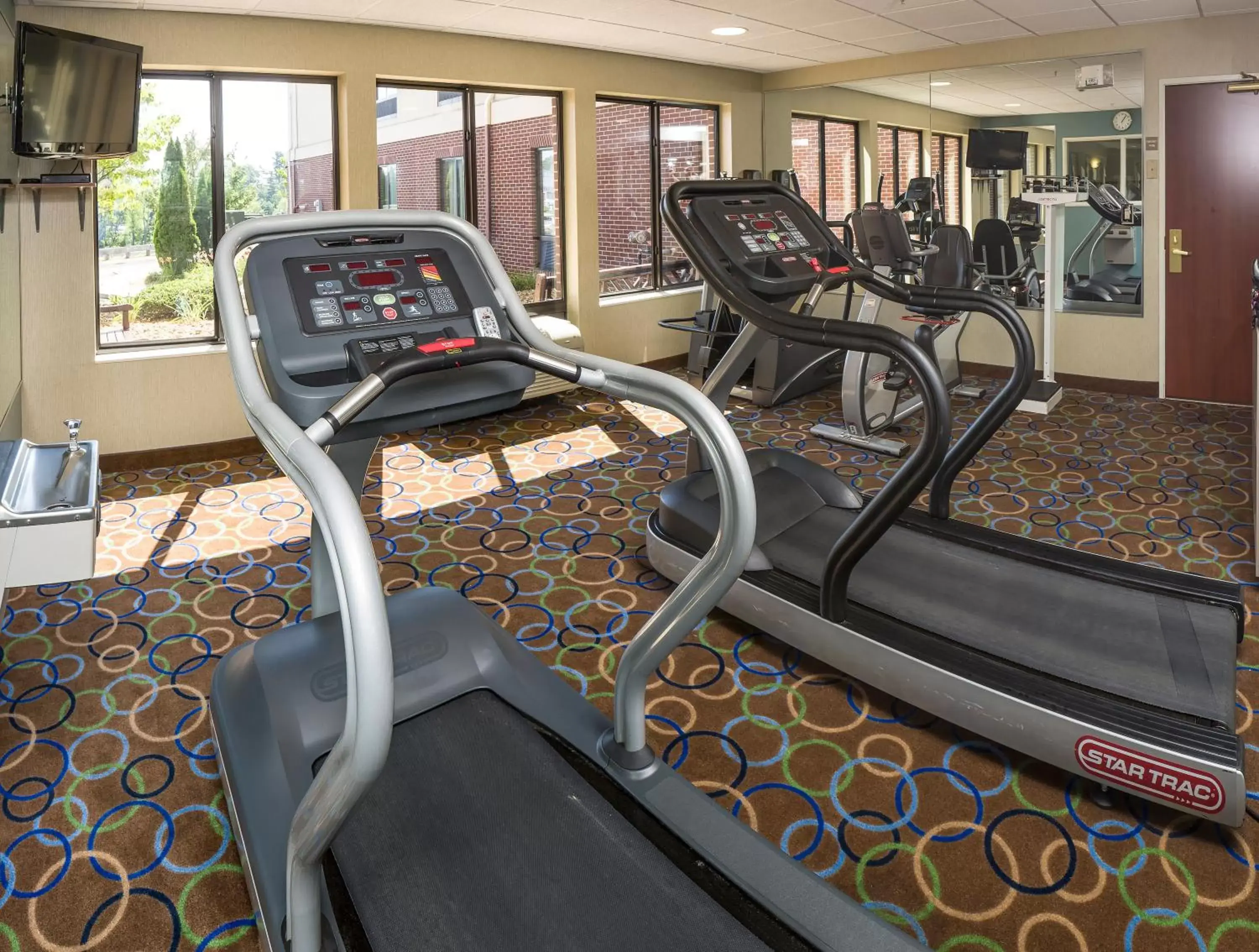 Fitness centre/facilities, Fitness Center/Facilities in Holiday Inn Express Hotel & Suites Manchester - Airport, an IHG Hotel