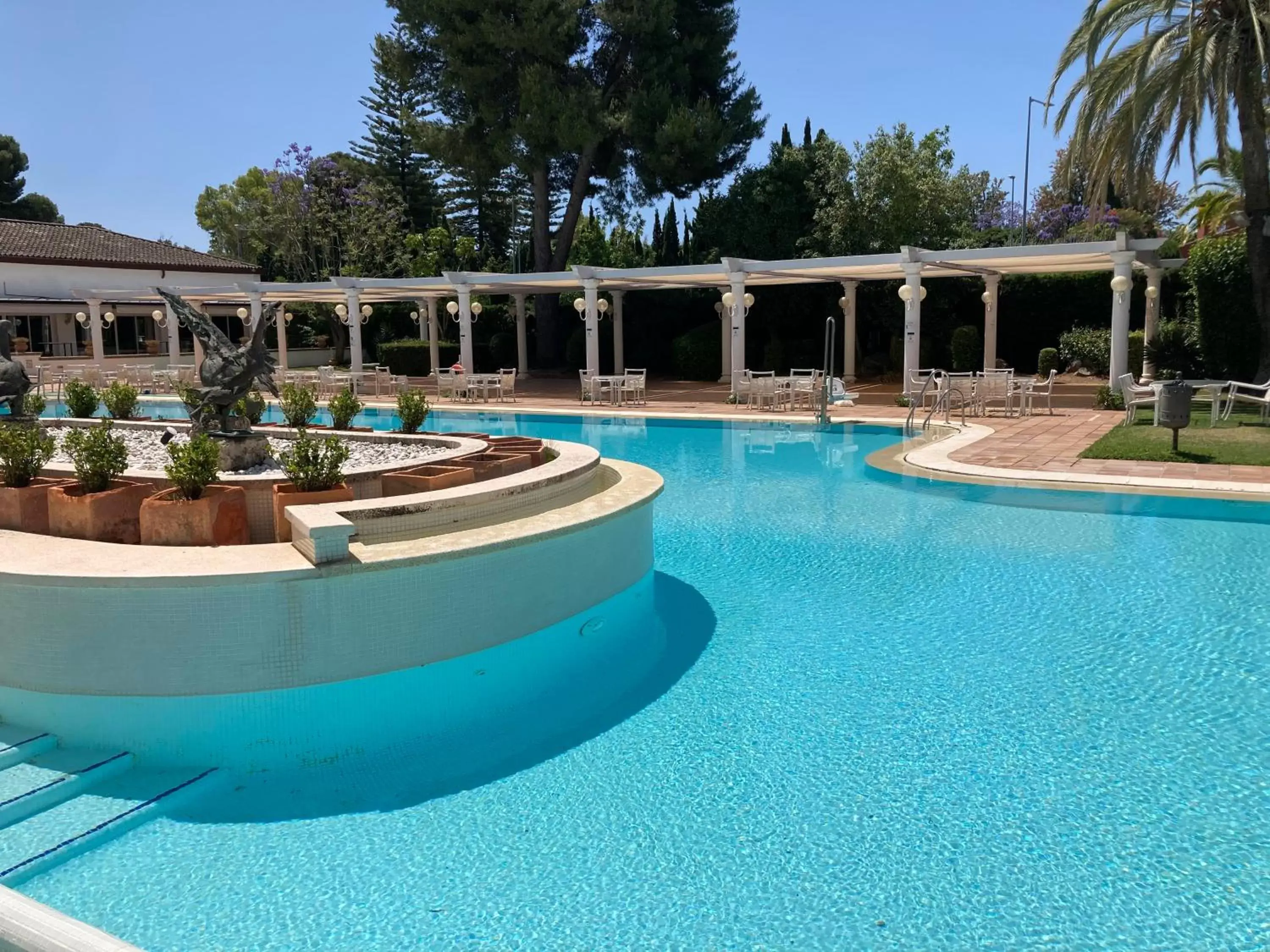 Pool view, Swimming Pool in Hotel Jerez & Spa