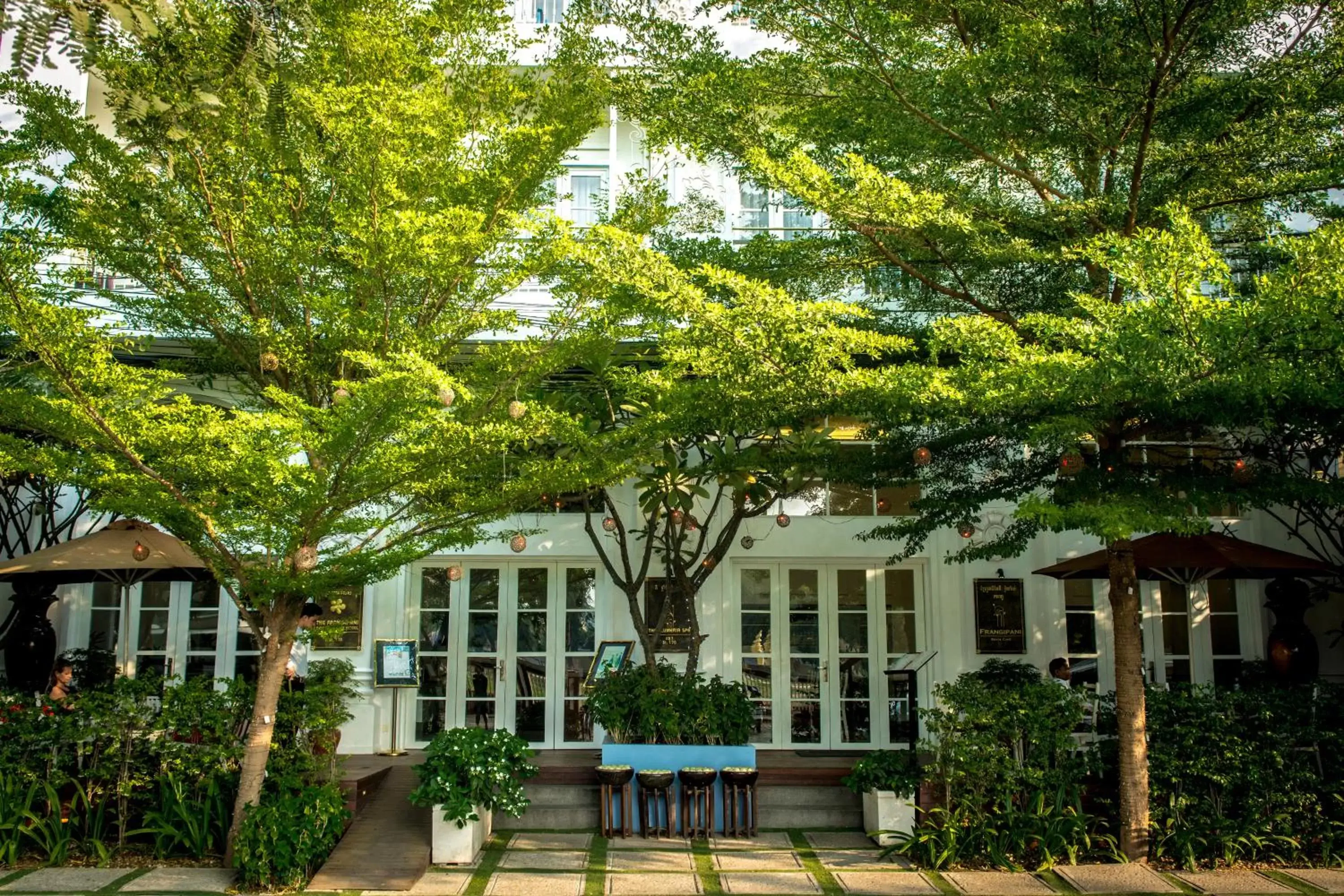 Facade/entrance, Property Building in The Frangipani Royal Palace Hotel