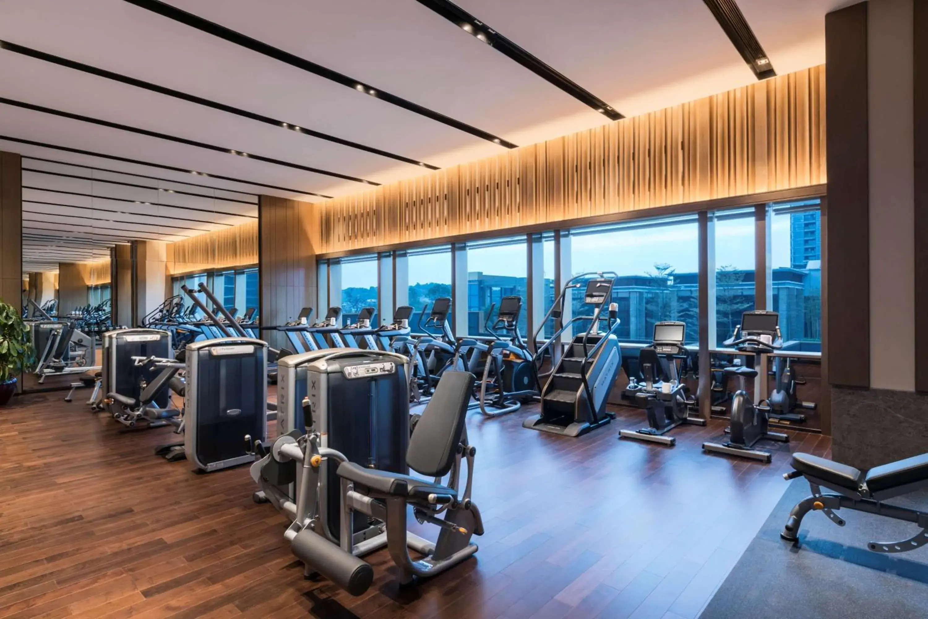 Fitness centre/facilities in Hyatt Regency Fuzhou Cangshan Fitness centre/facilities in Hyatt Regency Fuzhou Cangshan