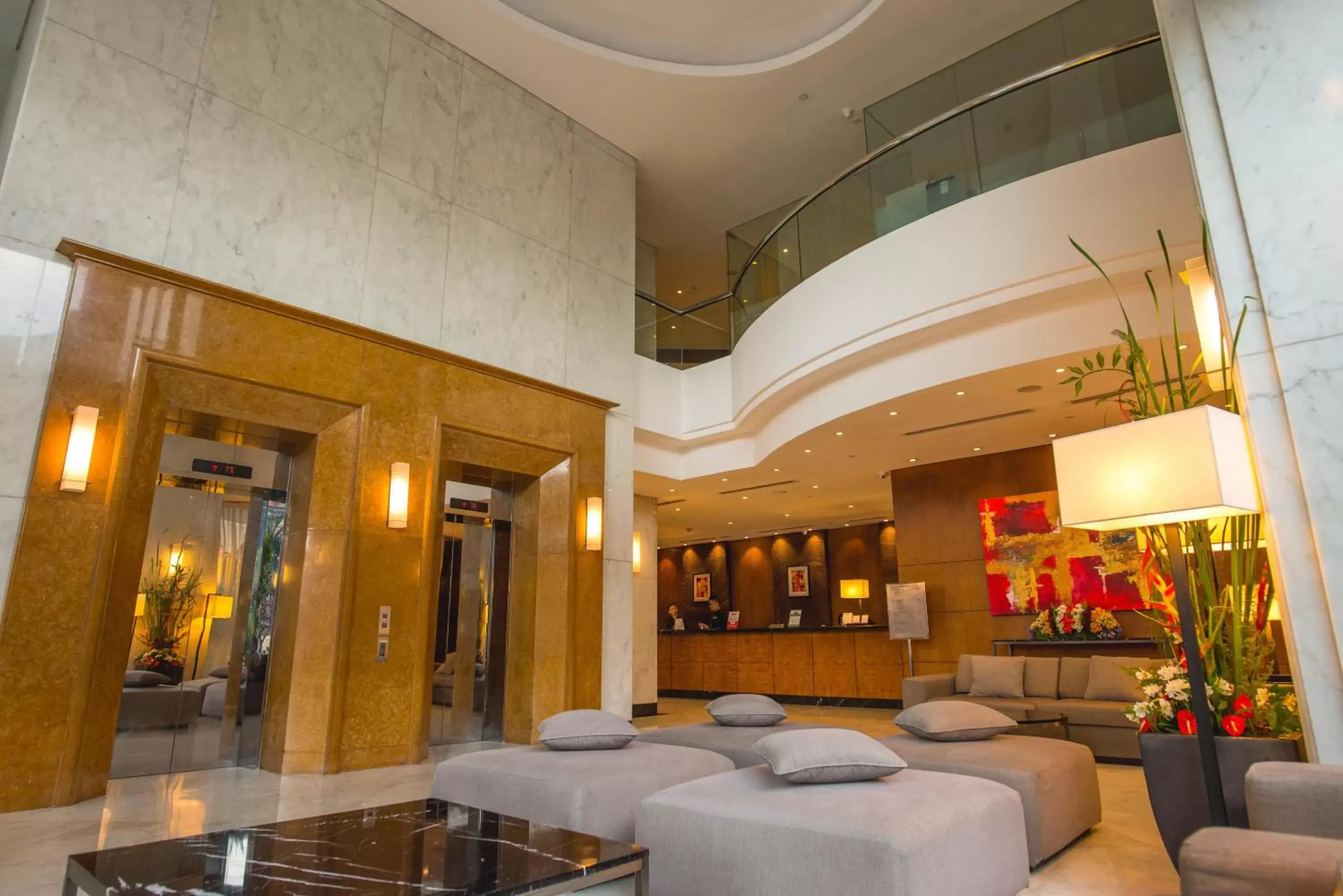 Lobby or reception in City Garden Hotel Makati