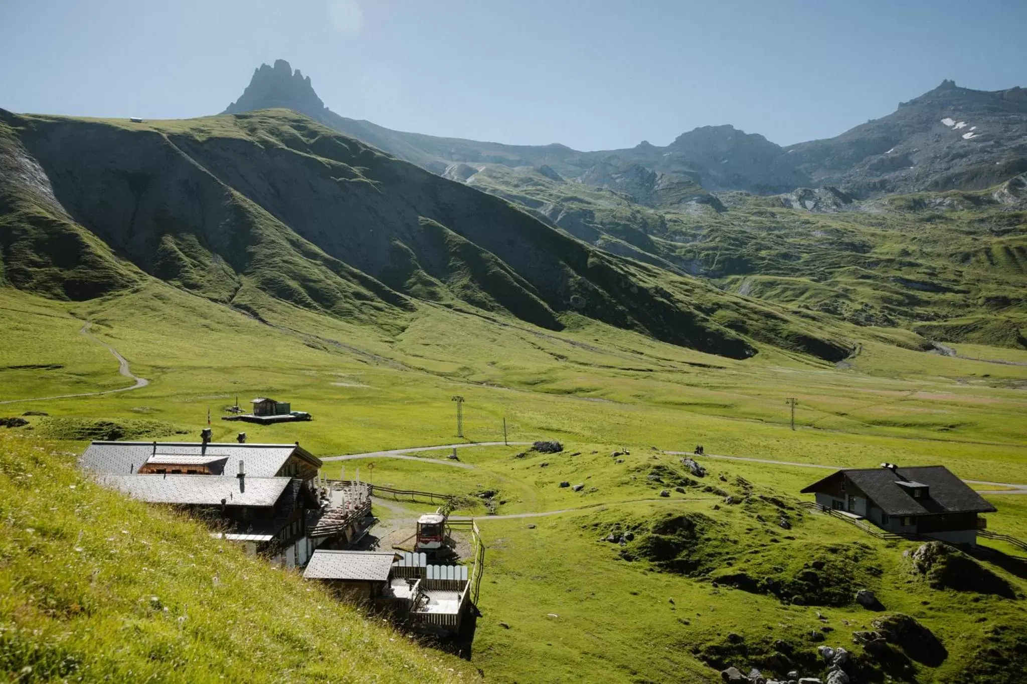 Property building in Berg- & Naturhotel Engstligenalp