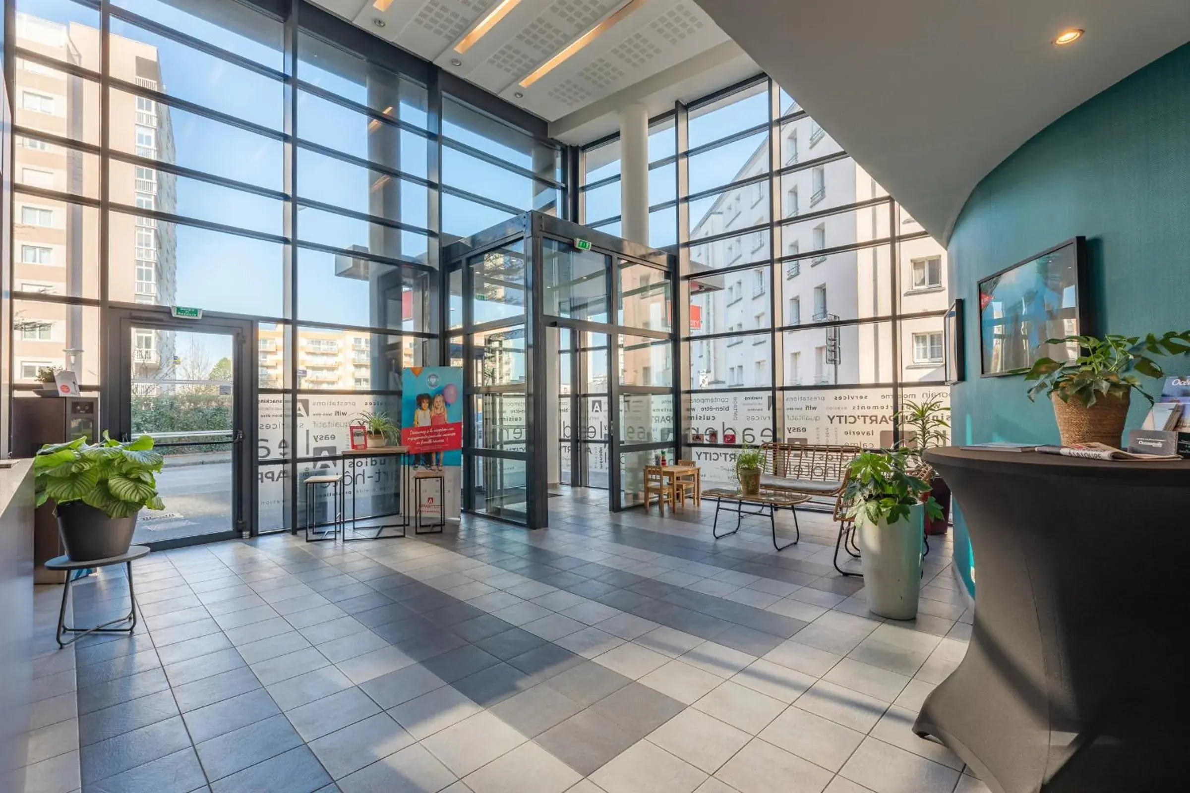 Lobby or reception in Appart'City Confort Brest Lobby or reception in Appart'City Confort Brest